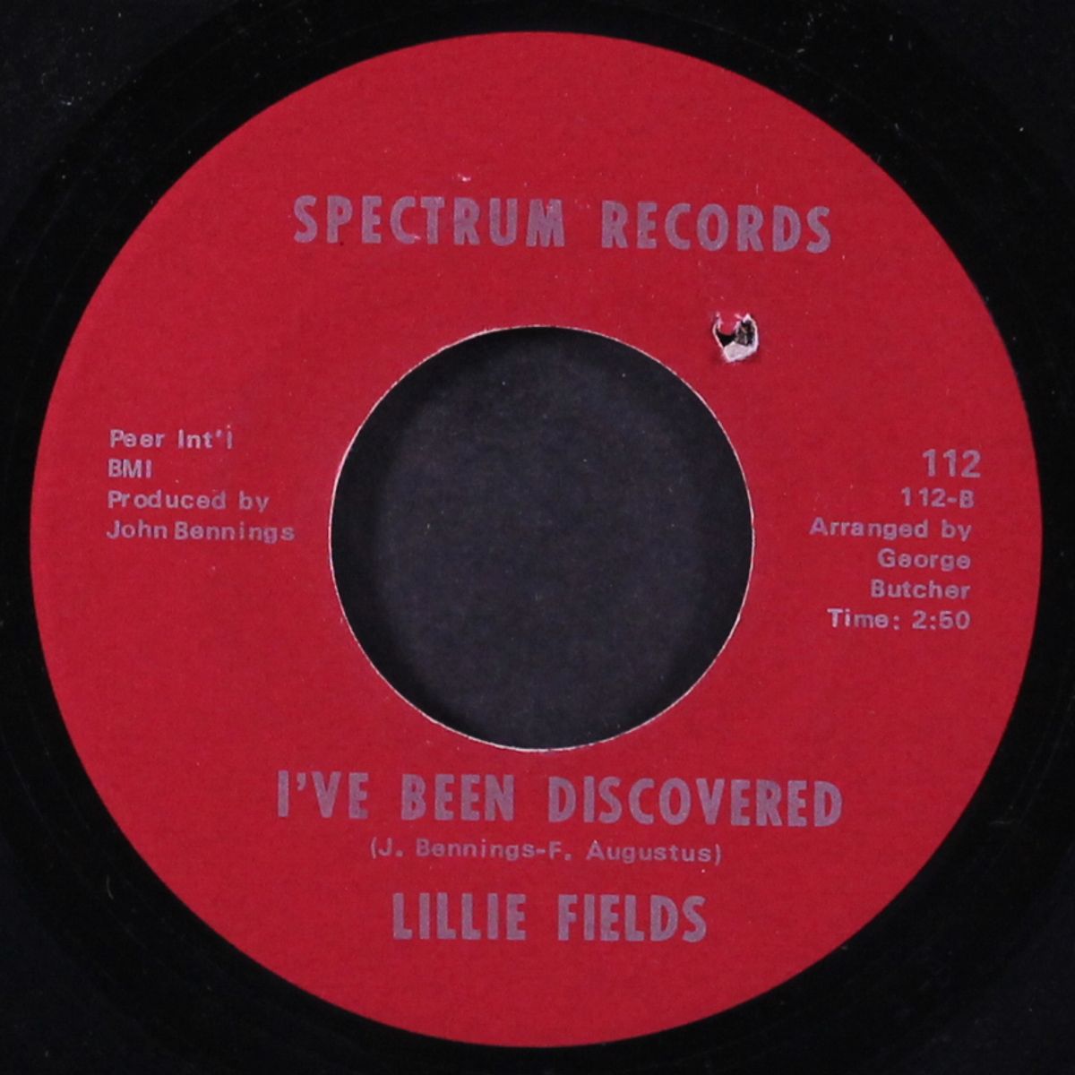 i've been discovered by LILLIE FIELDS