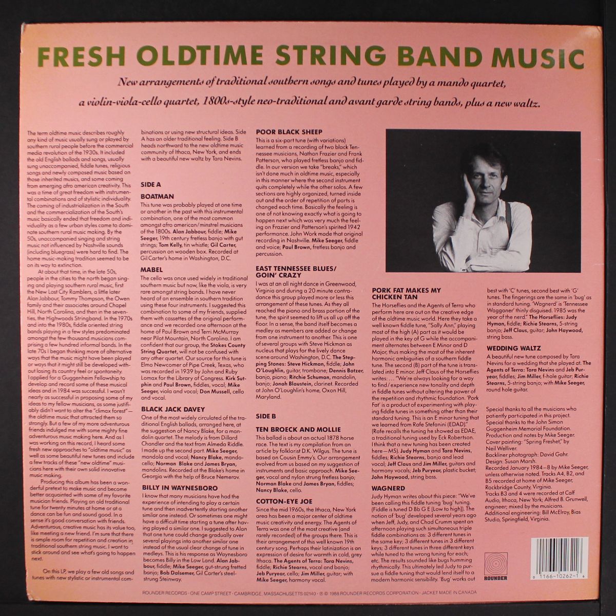 fresh oldtime string band music by MIKE SEEGER