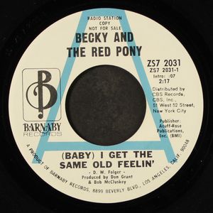 BECKY AND THE RED PONY