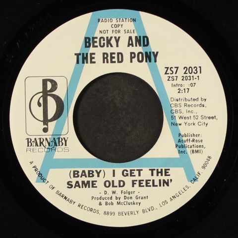 BECKY AND THE RED PONY