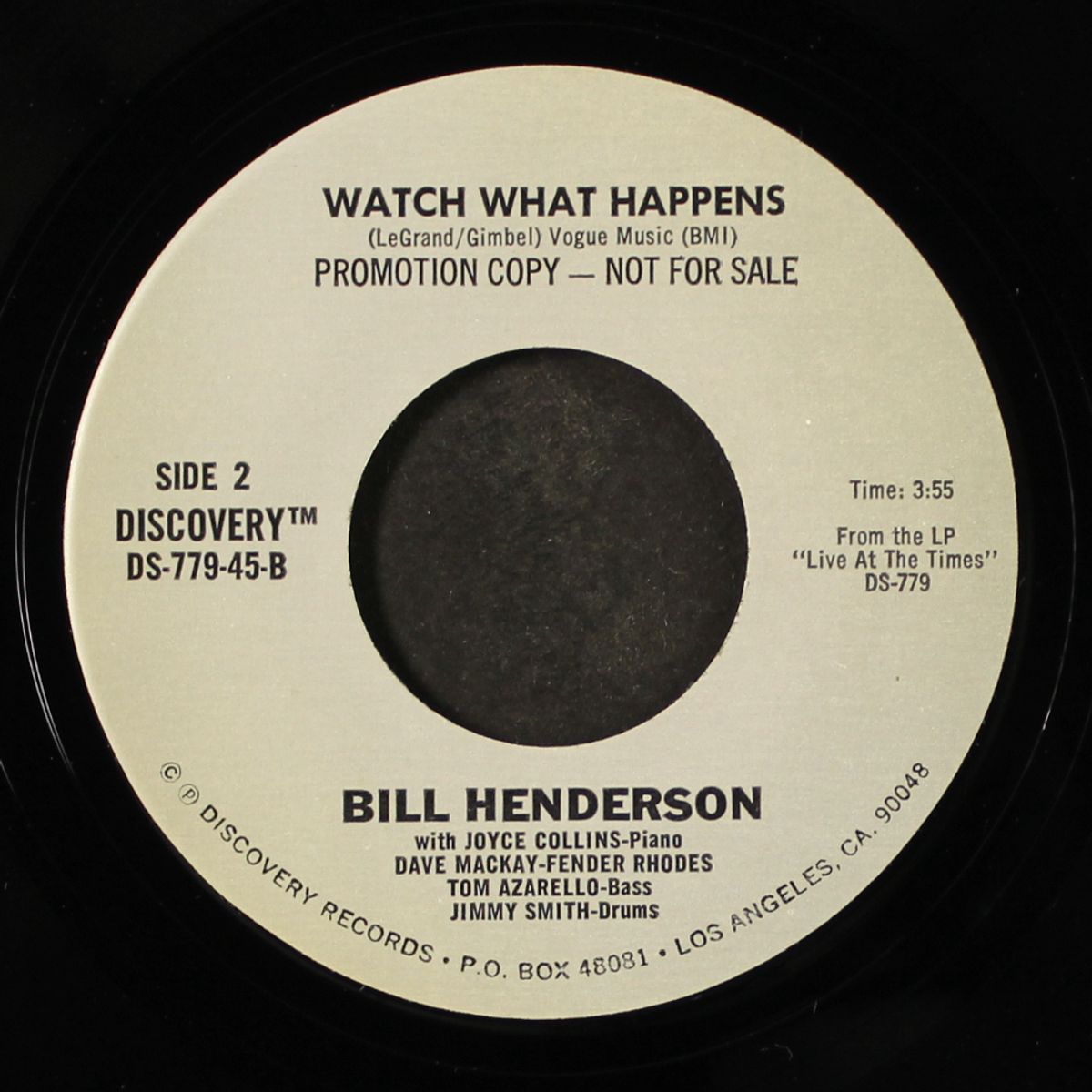 send in the clowns / watch what happens by BILL HENDERSON