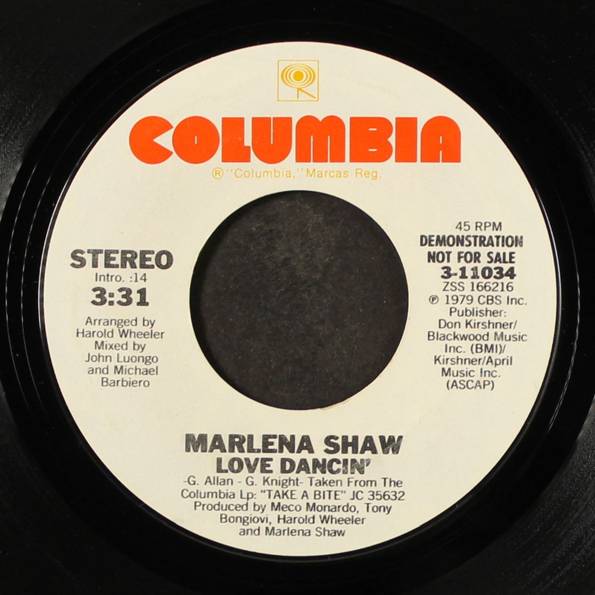 love dancin' / mono by MARLENA SHAW