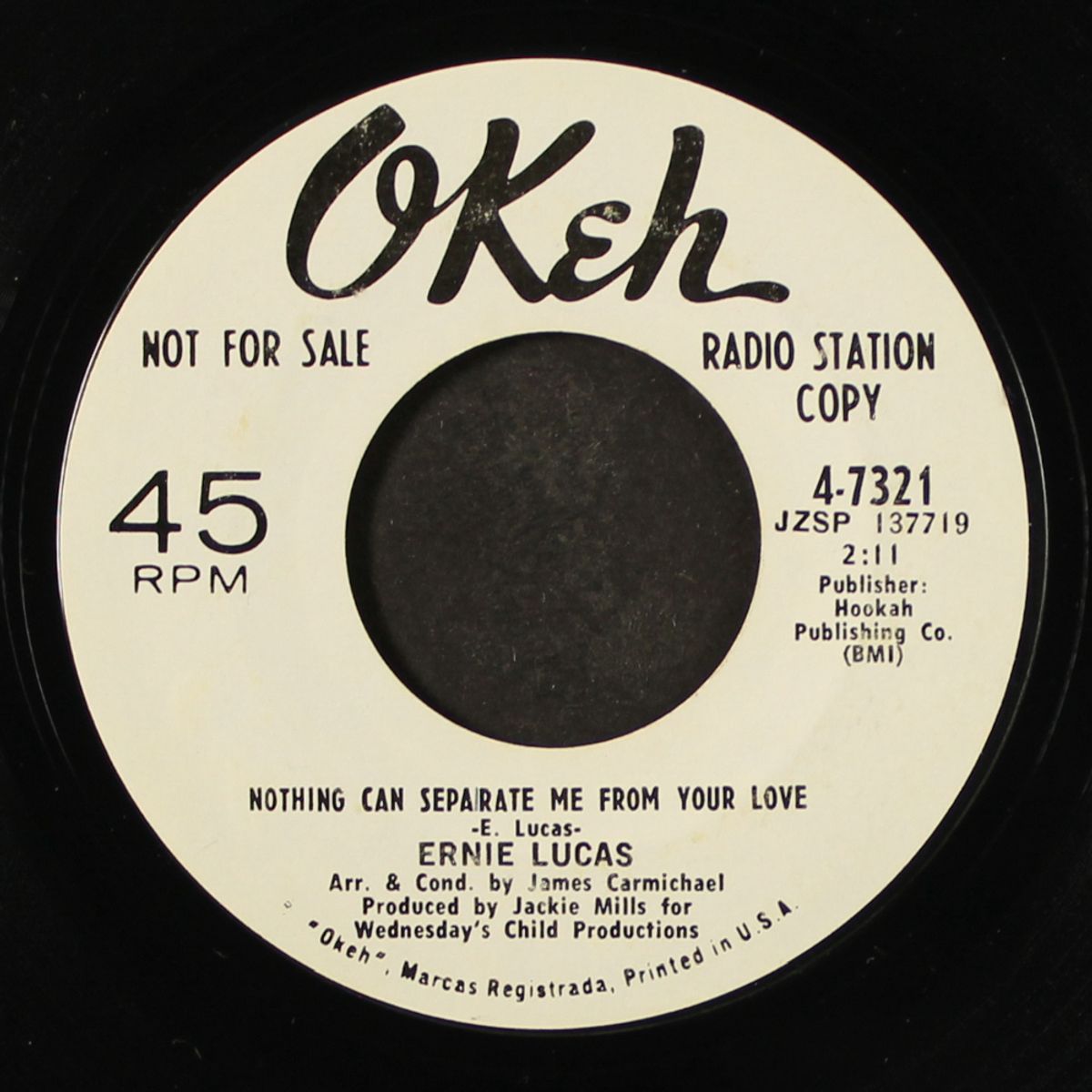 what we pay for love / nothing can separate me from your love by ERNIE LUCAS