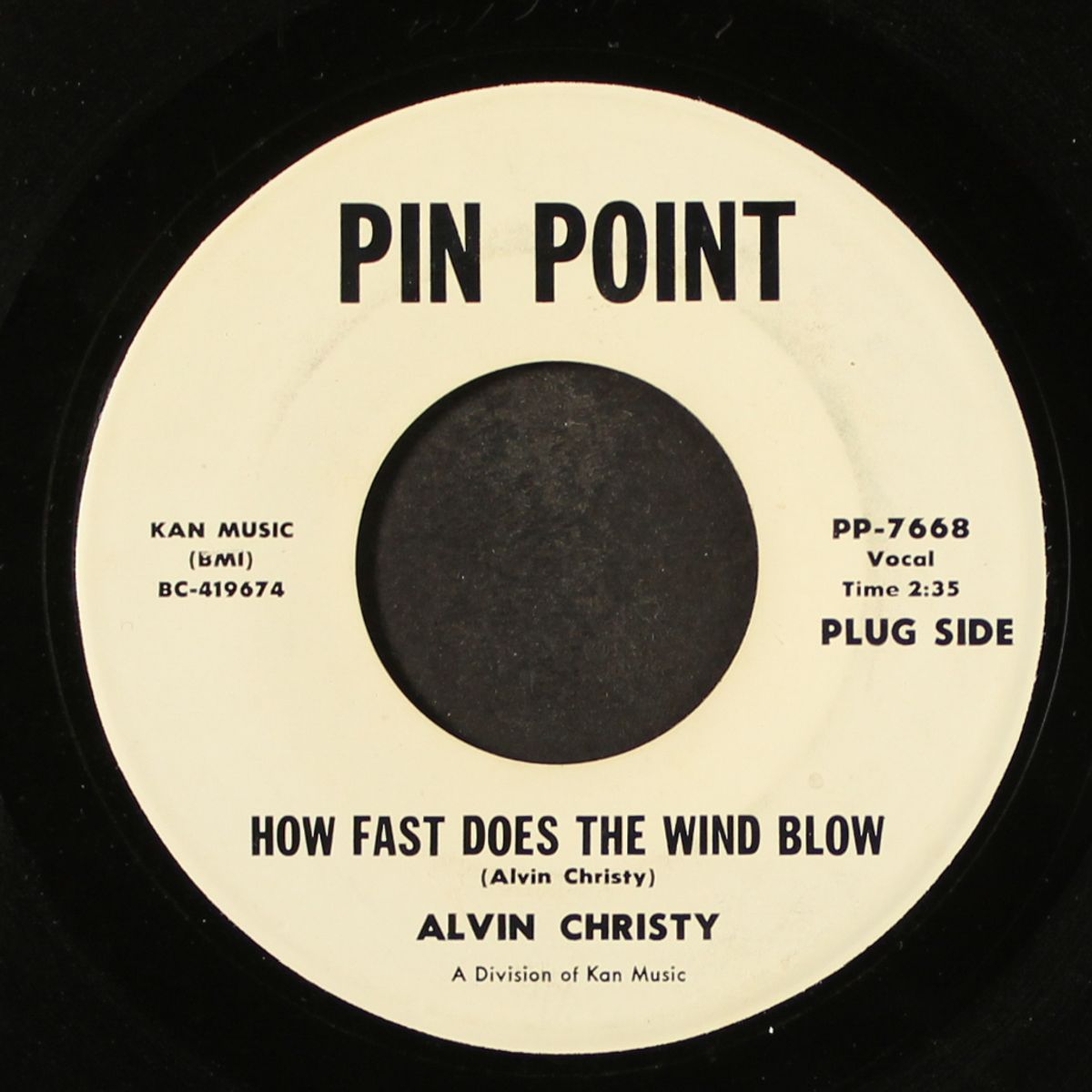 how fast does the wind blow / lover by ALVIN CHRISTY