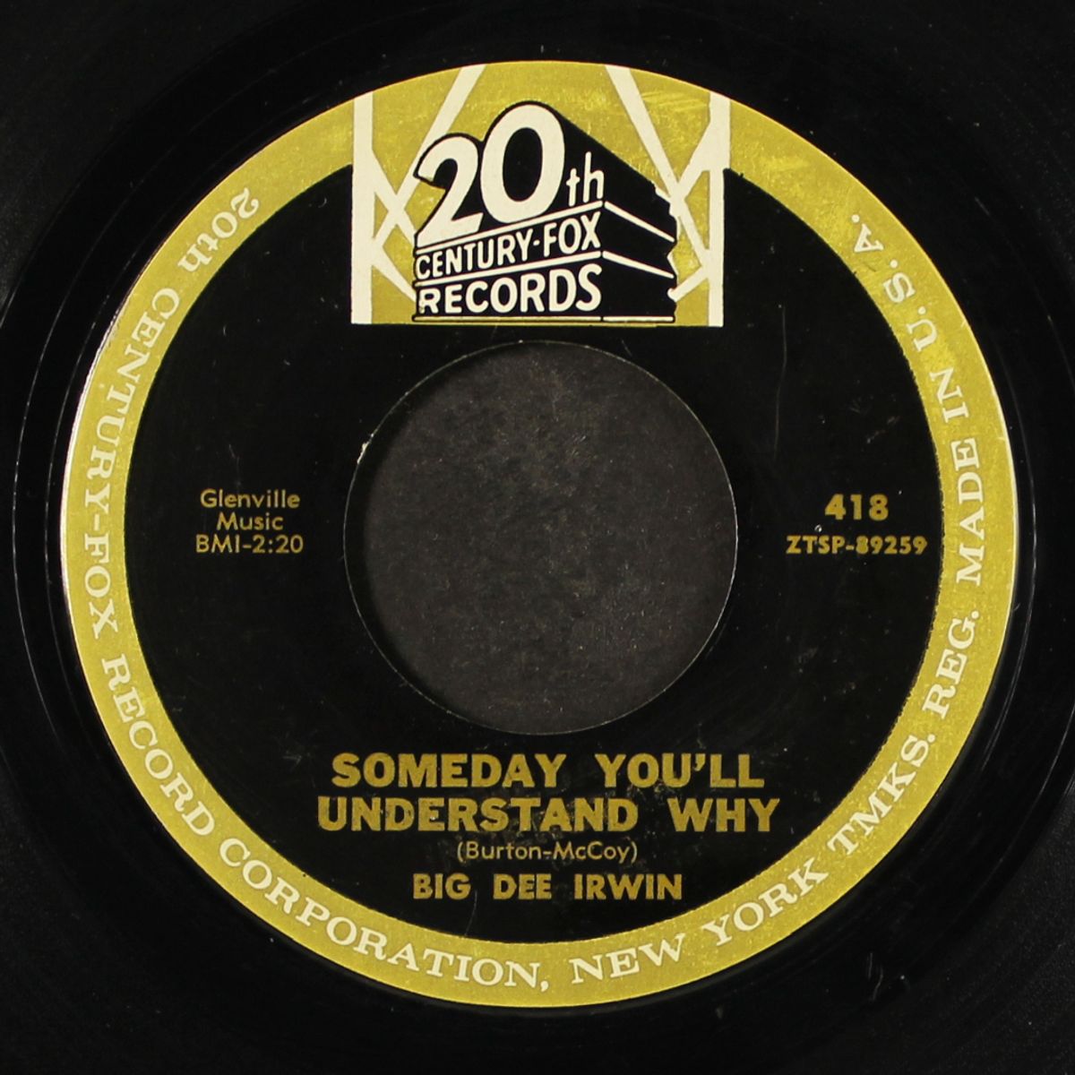 donkey walk / someday you'll understand why by BIG DEE IRWIN