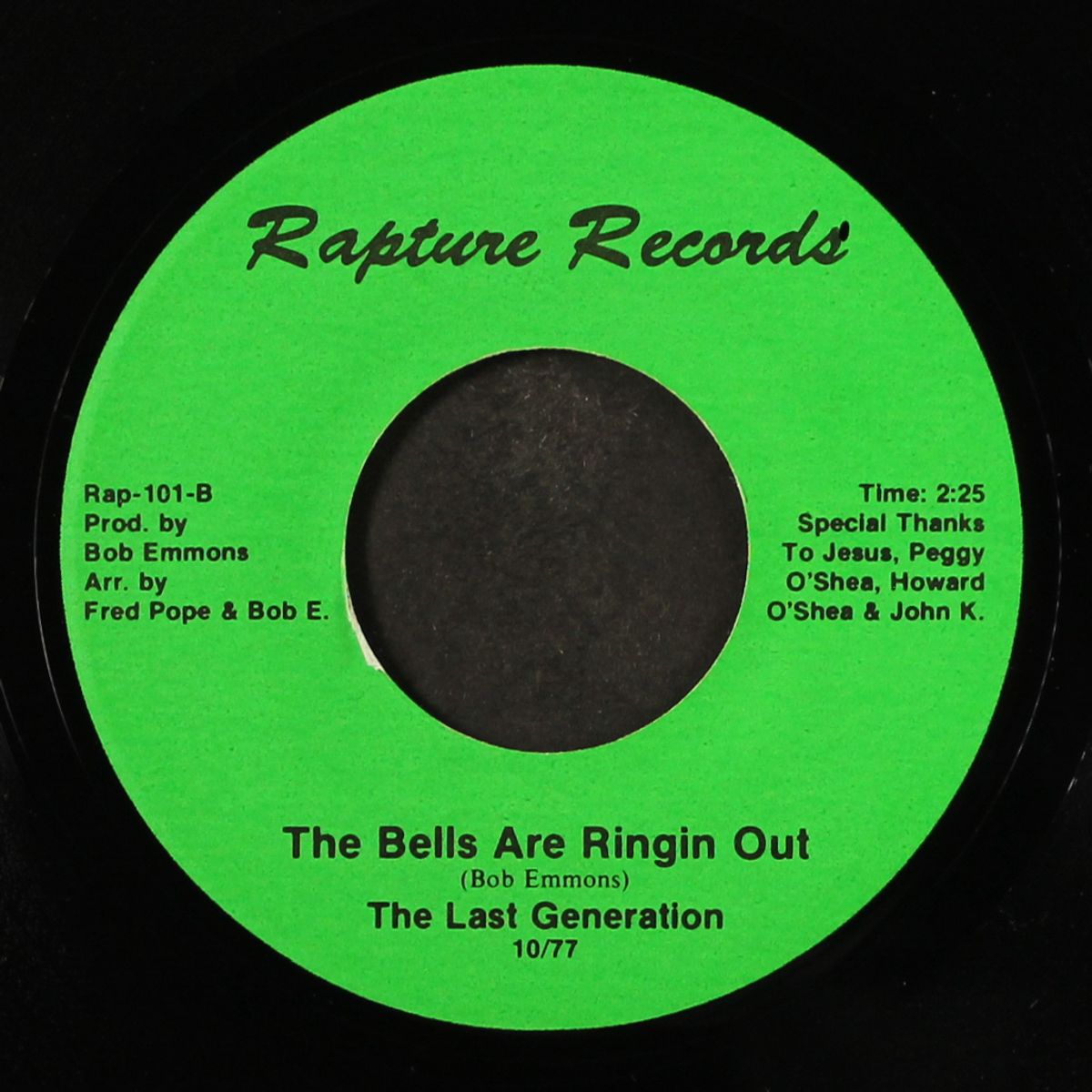 the bells are ringing out / it's christmas time by LAST GENERATION