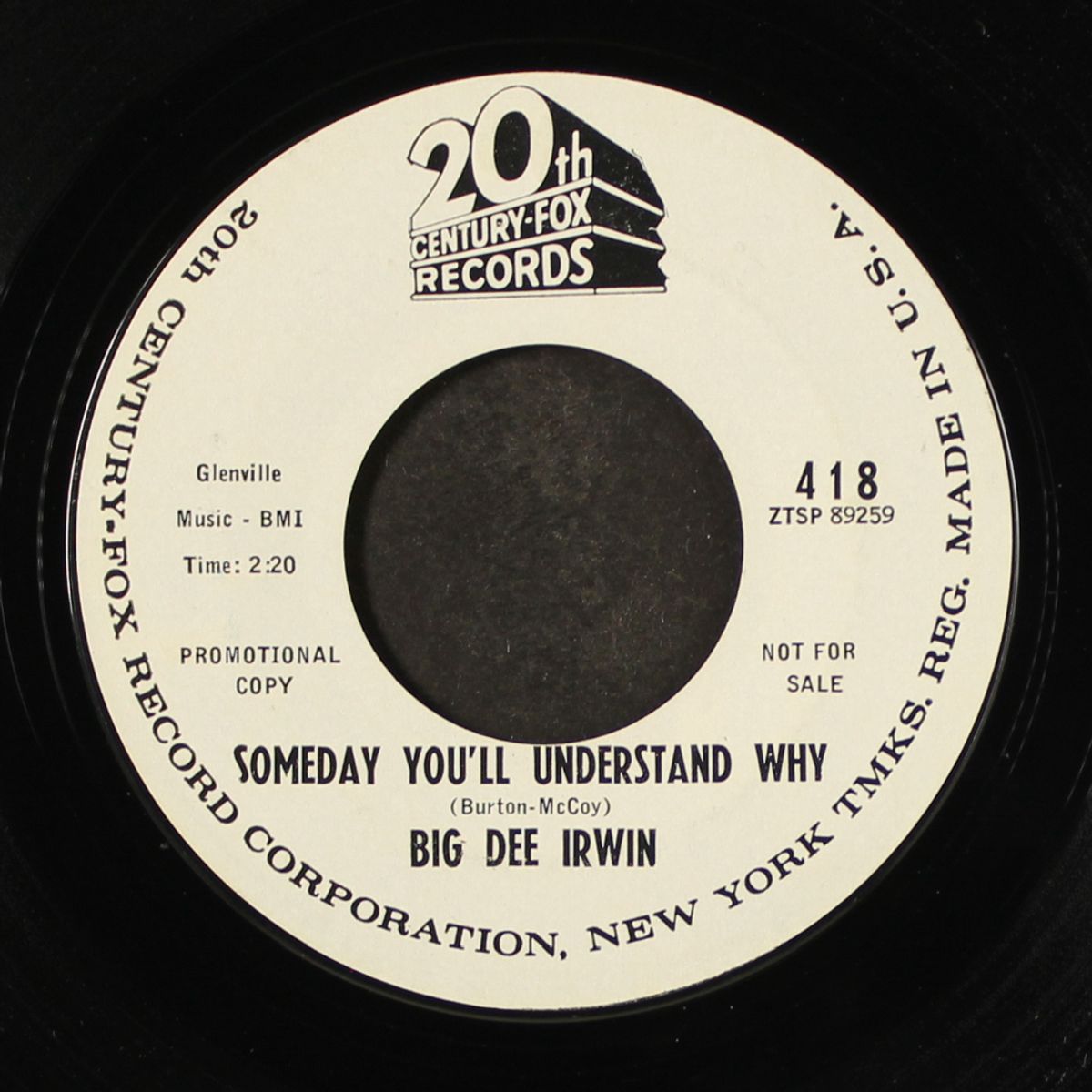 donkey walk / someday you'll understand why by BIG DEE IRWIN