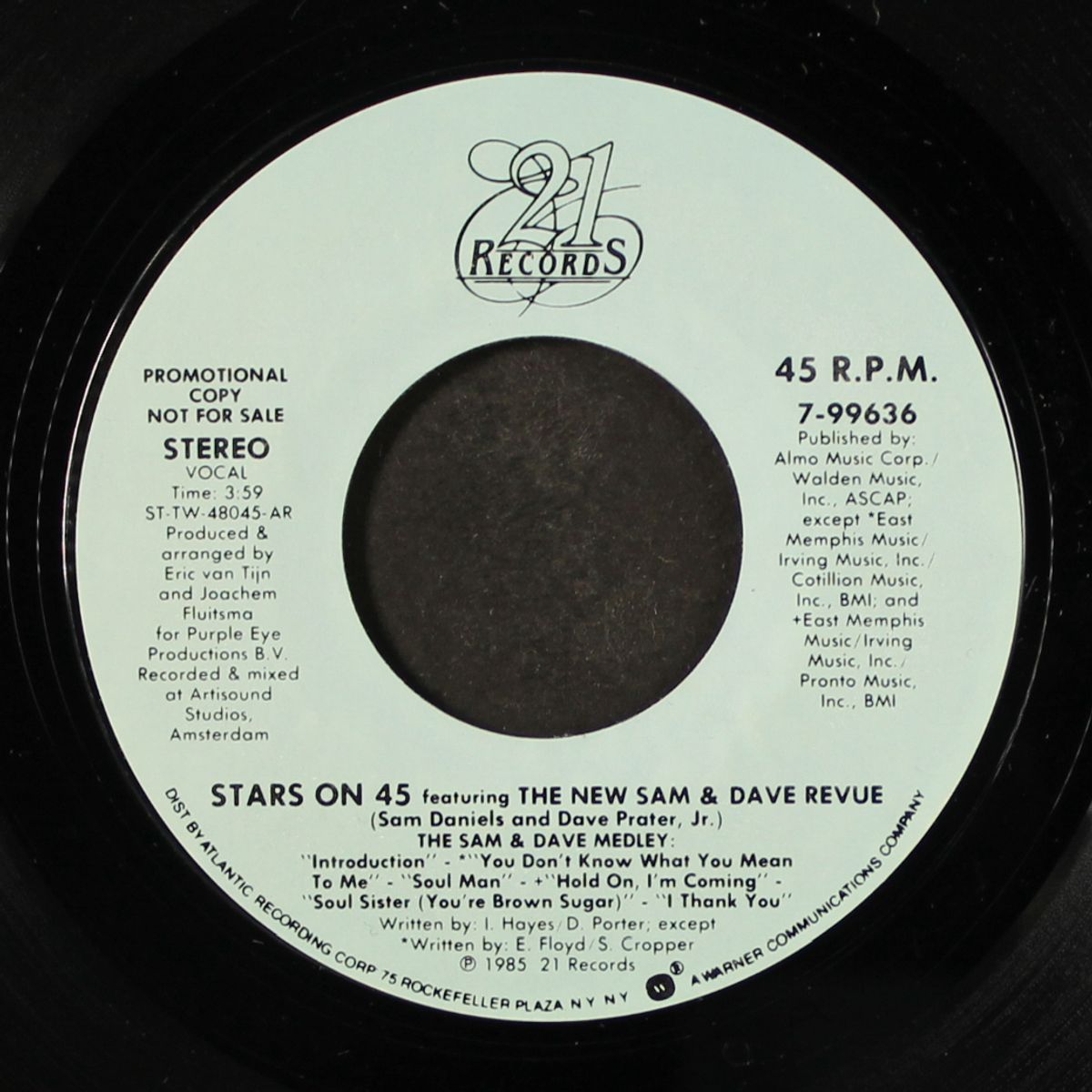 the sam & dave medley / same by STARS ON 45