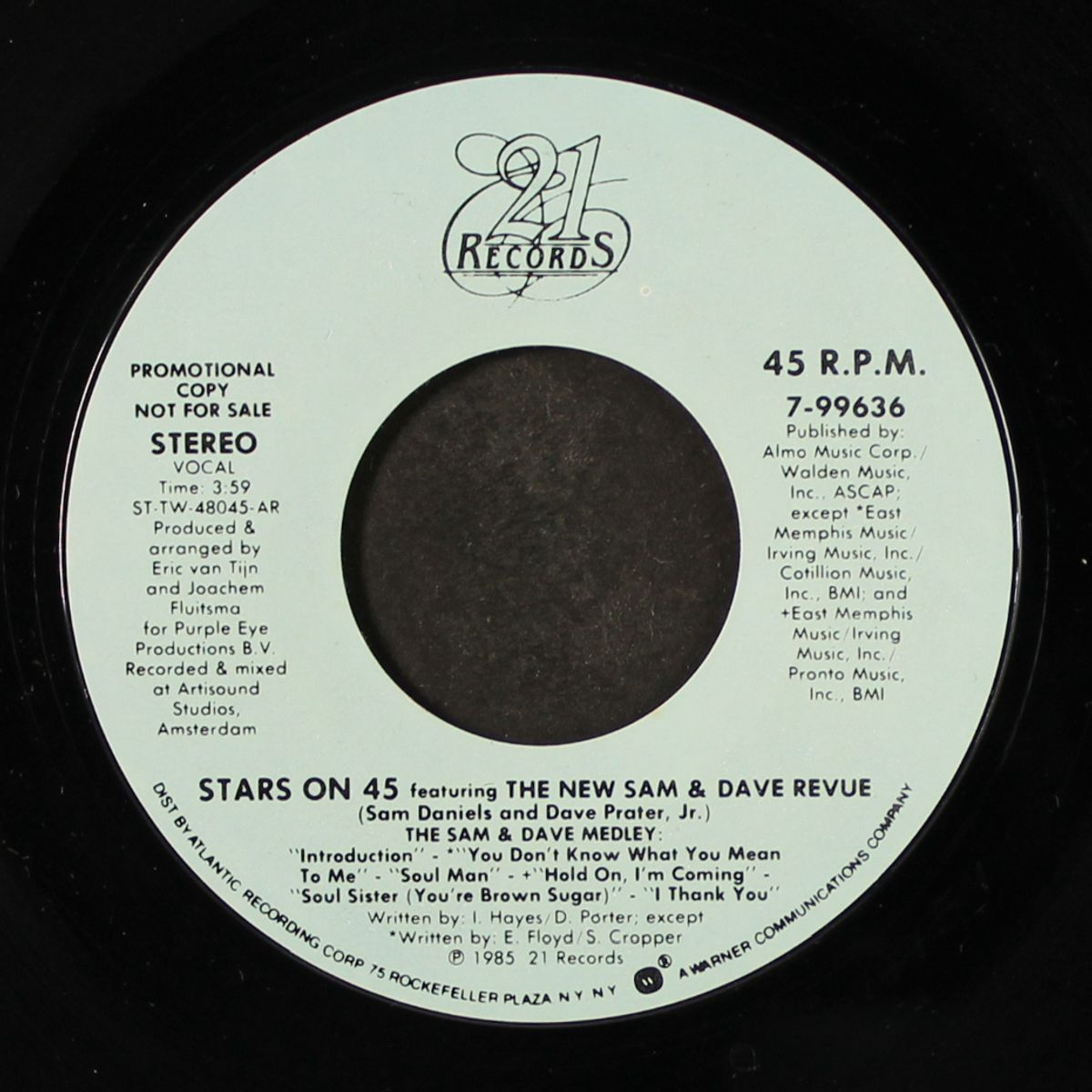 the sam & dave medley / same by STARS ON 45