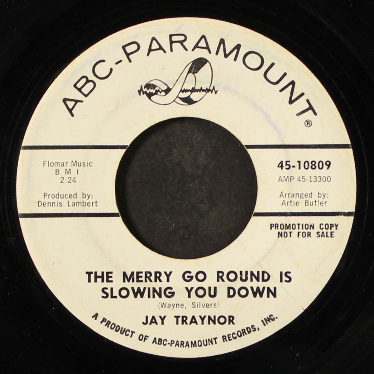 come on / the merry go round is slowing you down by JAY TRAYNOR