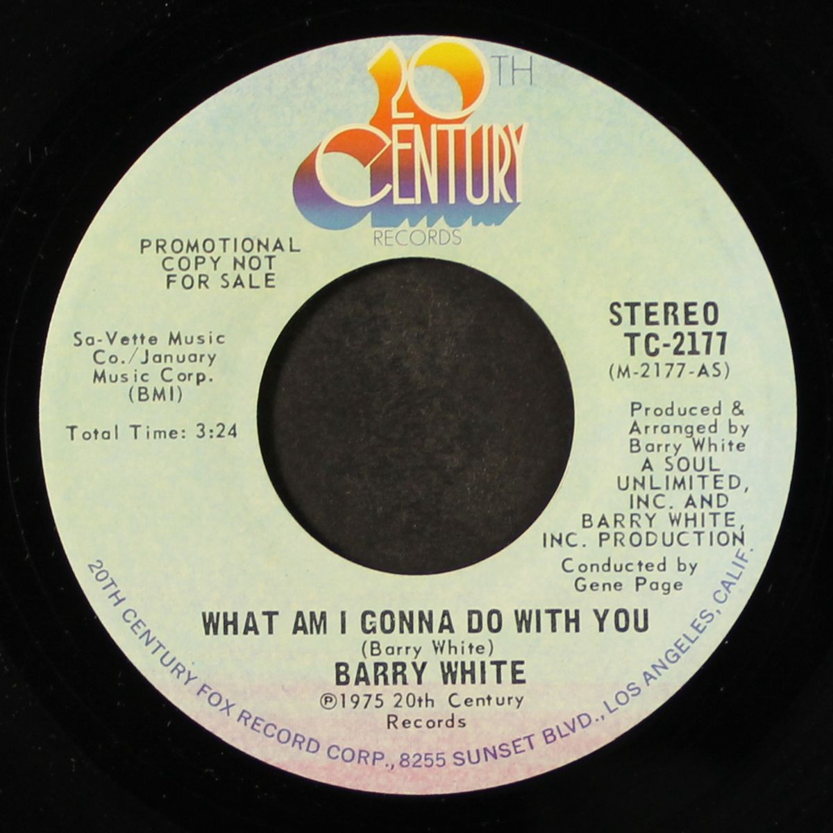 what am i gonna do with you / mono by BARRY WHITE