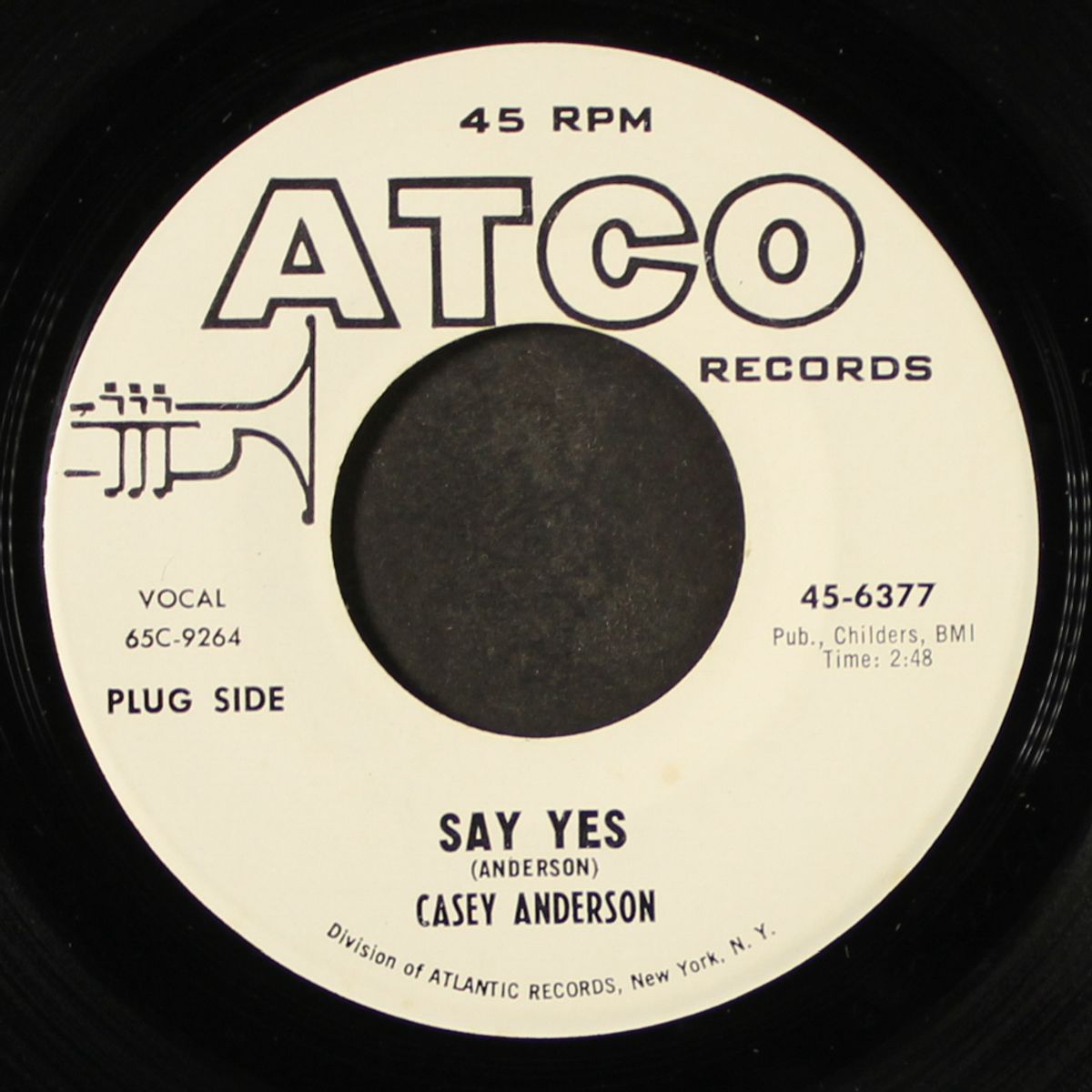 say yes / blues is a woman gone by CASEY ANDERSON