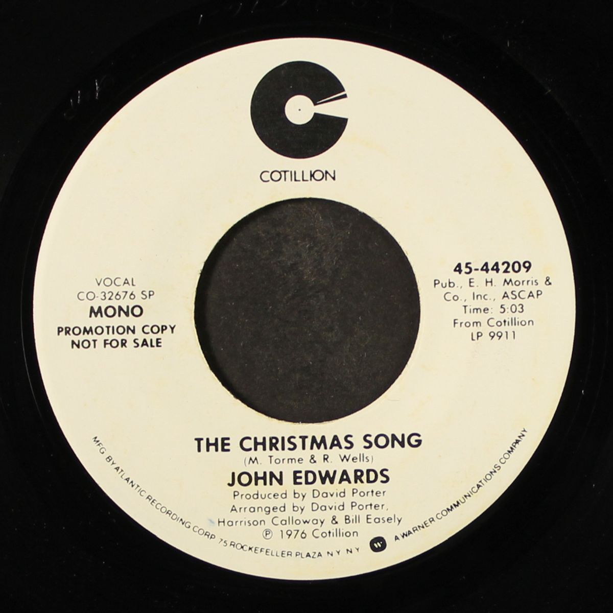 the christmas song / mono by JOHN EDWARDS