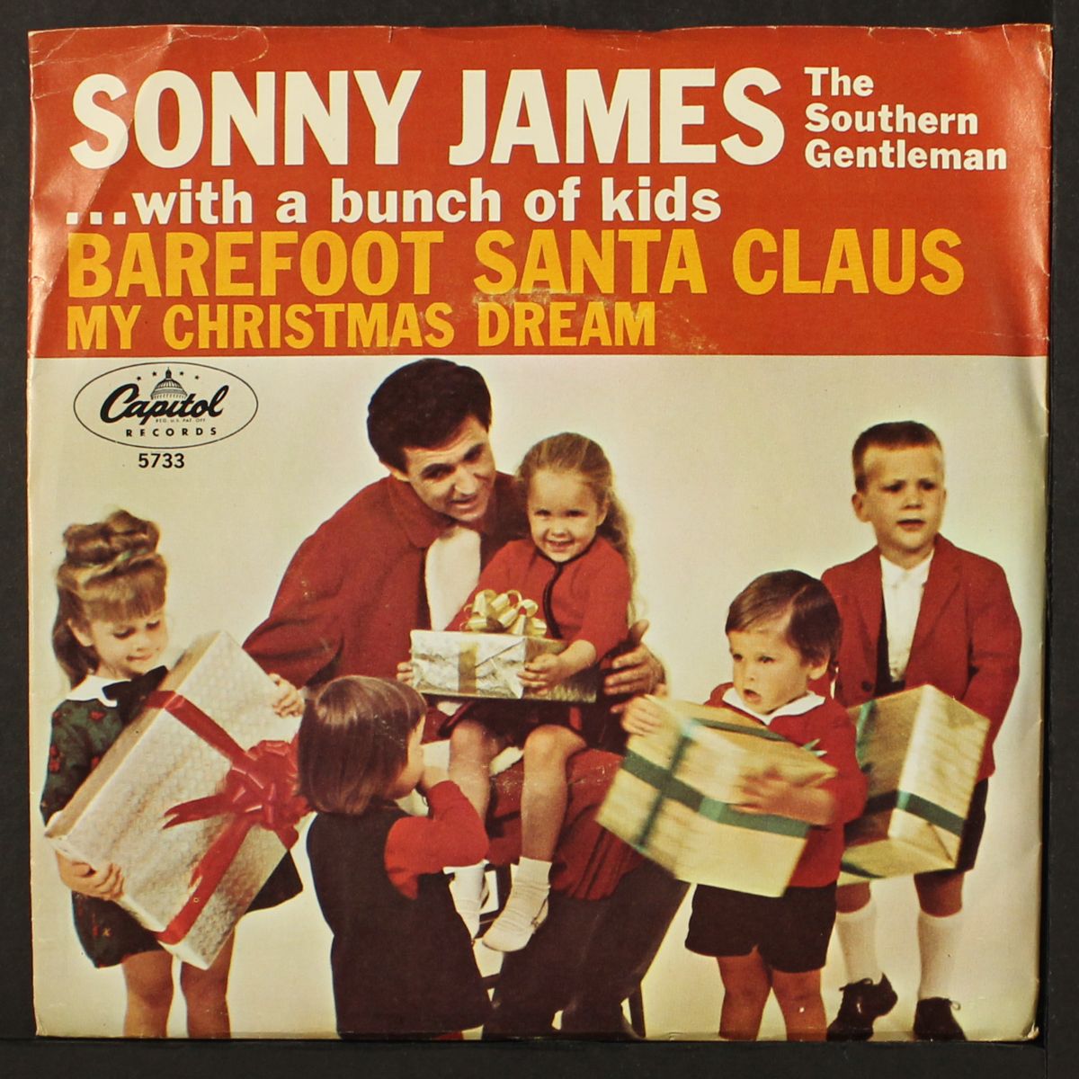 barefoot santa claus / my christmas dream by SONNY JAMES