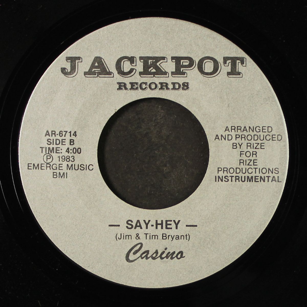 say-hey / instrumental by CASINO