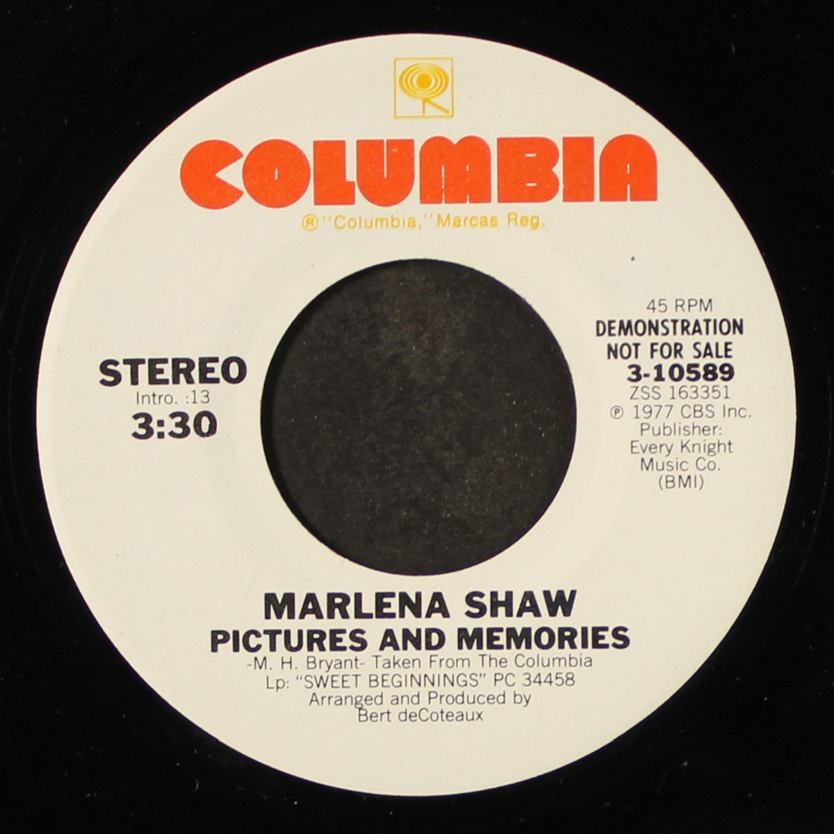 pictures and memories / mono by MARLENA SHAW