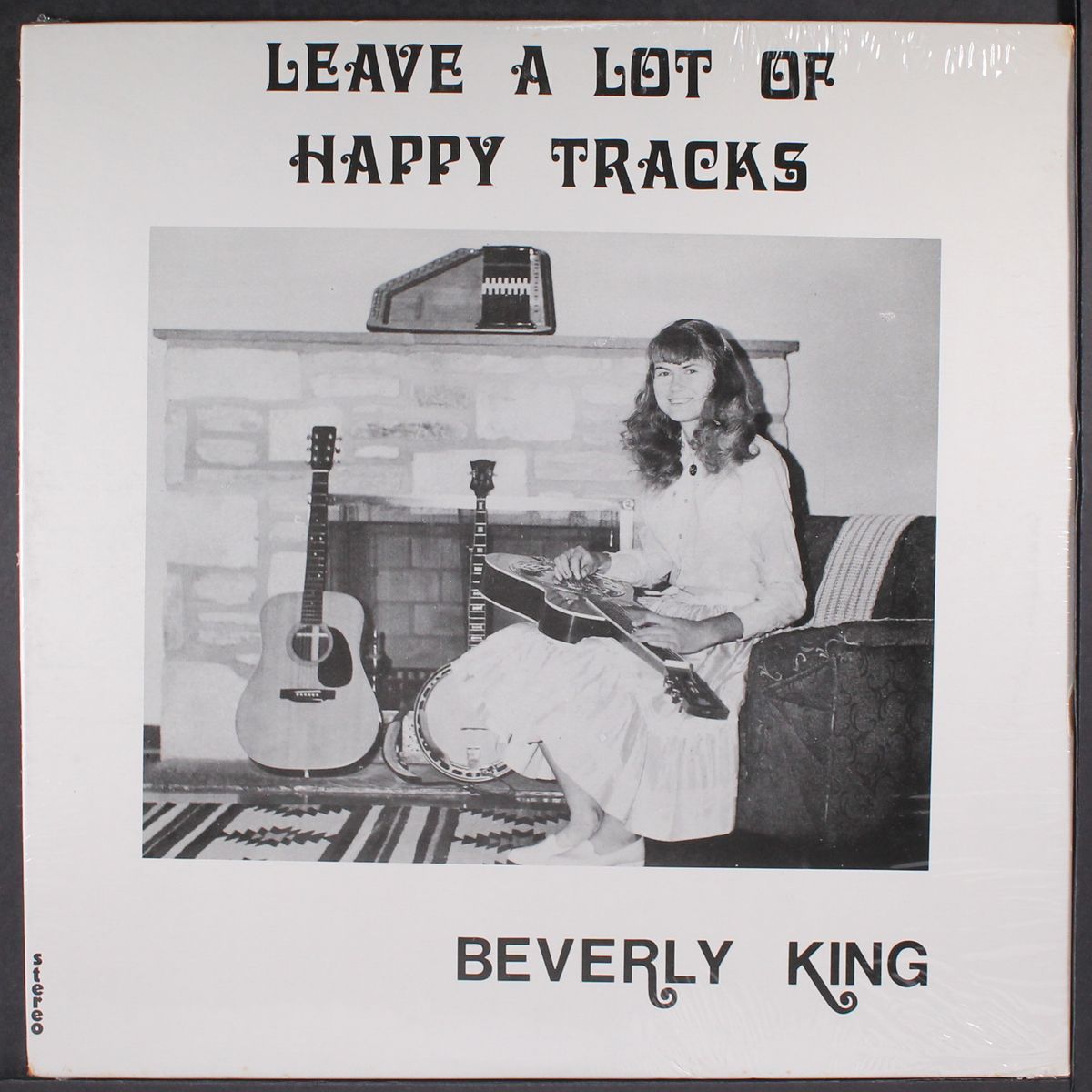 leave a lot of happy tracks by BEVERLY KING