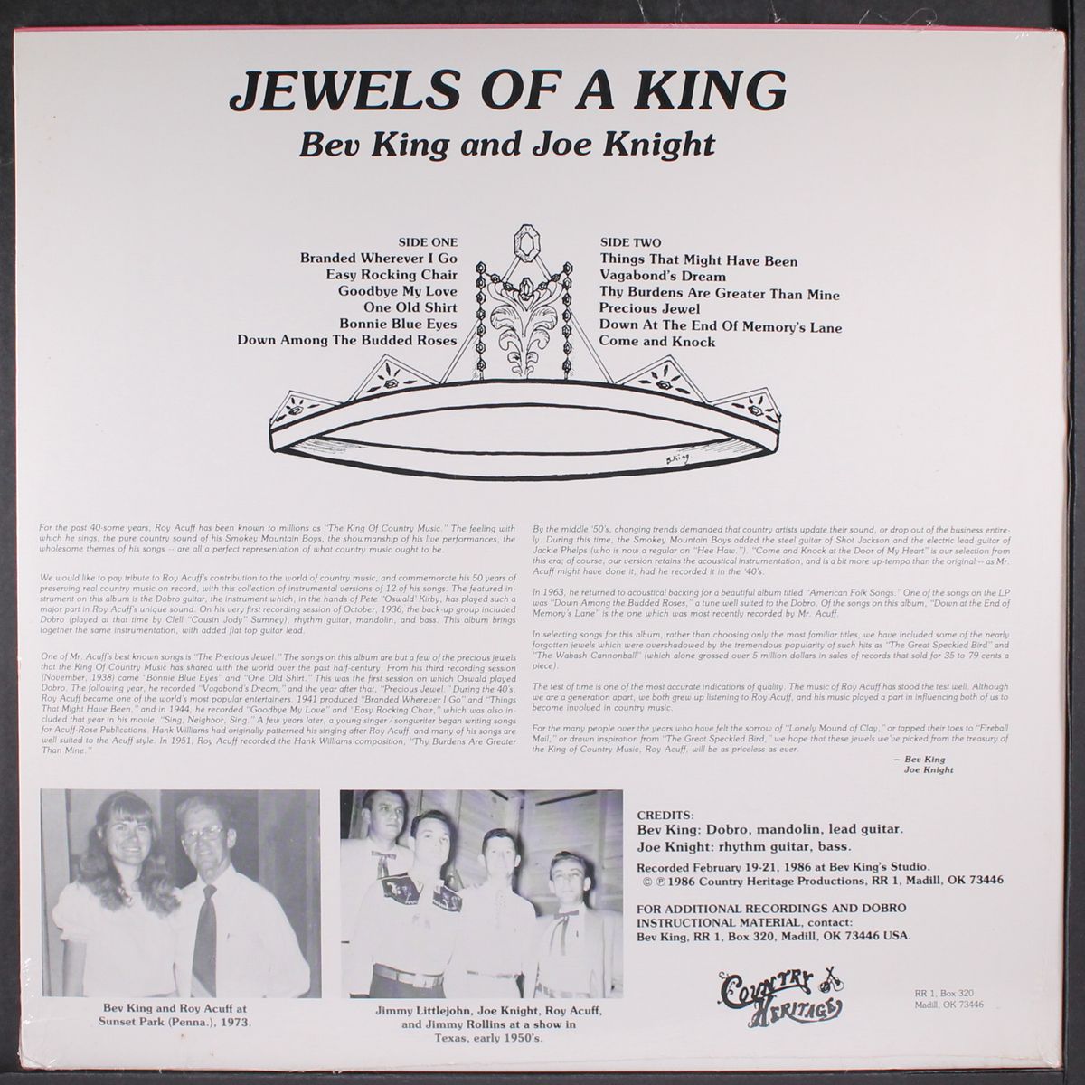 jewels of a king by BEV KING & JOE KNIGHT