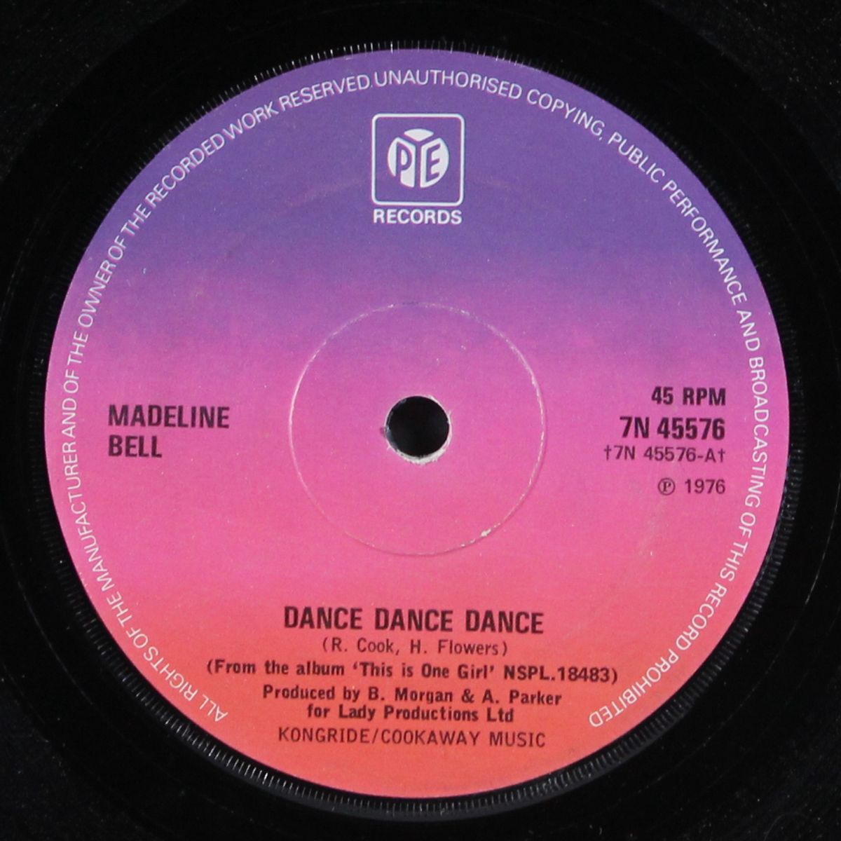 dance dance dance / it happened one night by MADELINE BELL