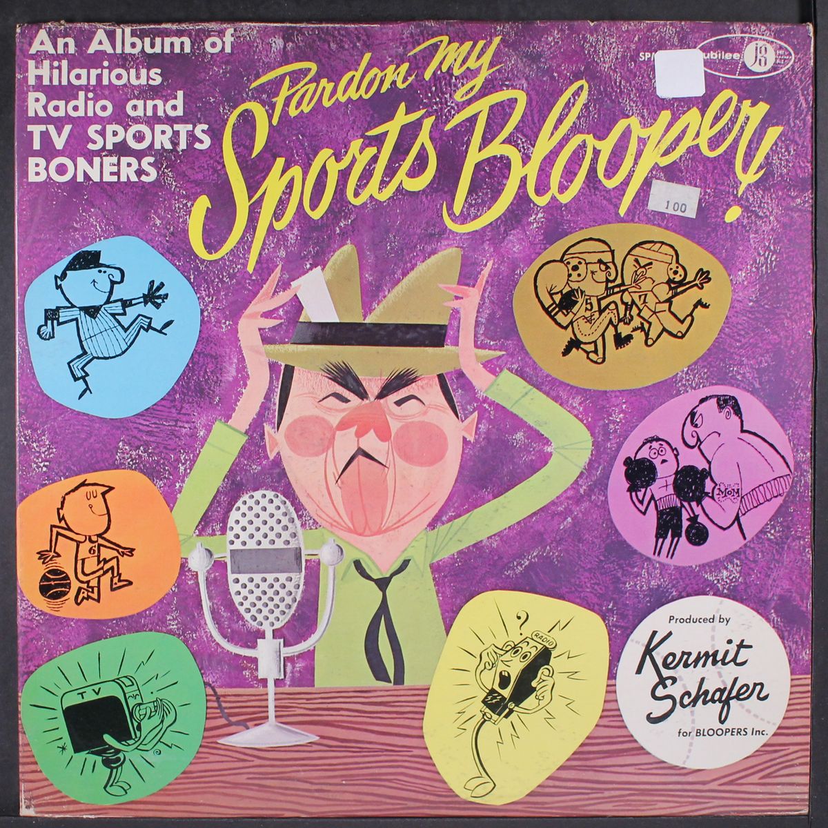 pardon my sports blooper by KERMIT SCHAFER