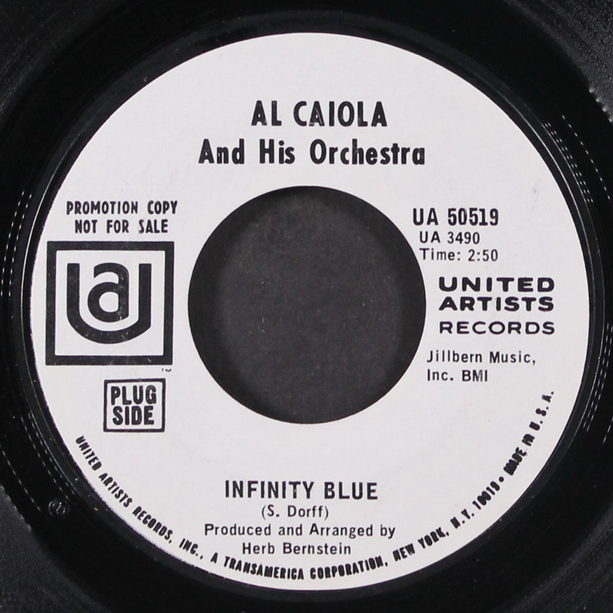 infinity blue / soul american by AL CAIOLA