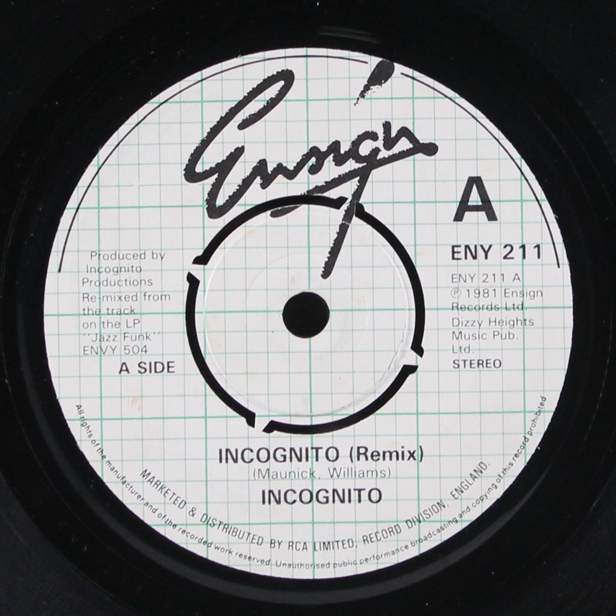 incognito / tracey by INCOGNITO