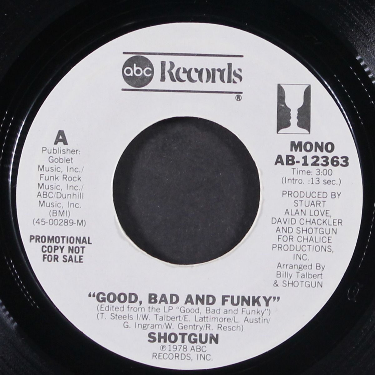 good bad and funky / mono by SHOTGUN