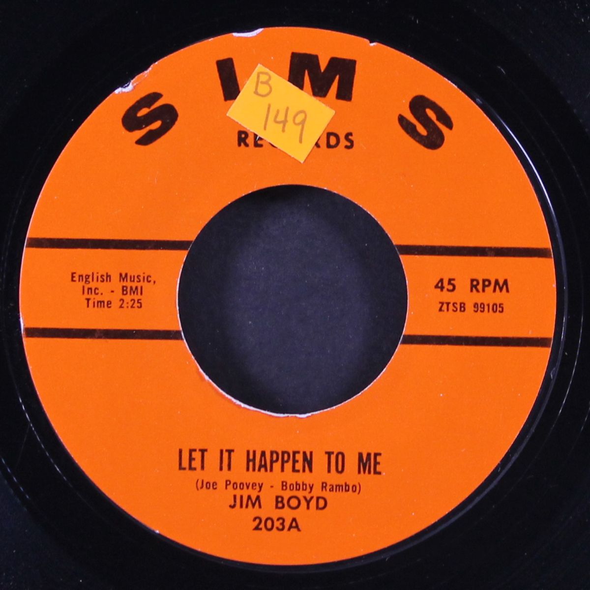 let it happen to me / you'll find loves like that by JIM BOYD