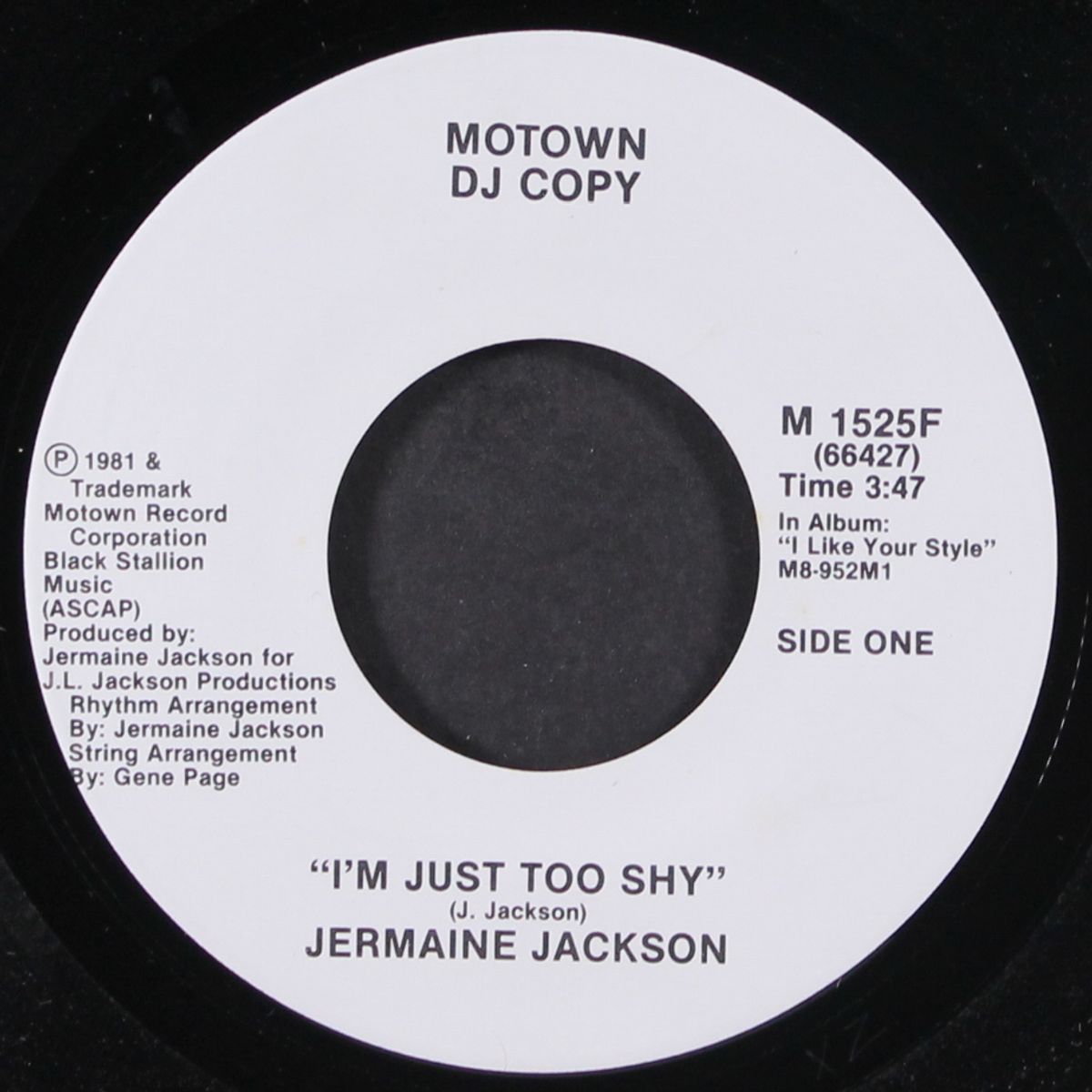 i'm just too shy / same by JERMAINE JACKSON