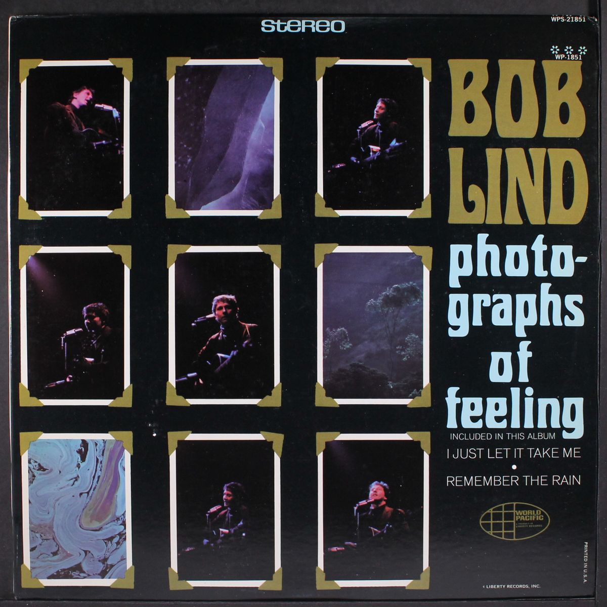 photographs of feeling by BOB LIND
