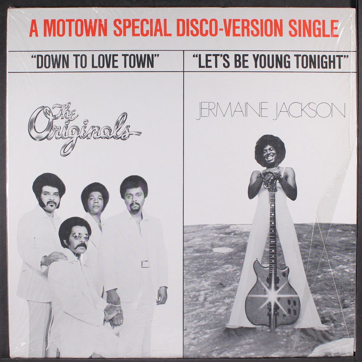down to love town / let's be young tonight by ORIGINALS / JERMAINE JACKSON