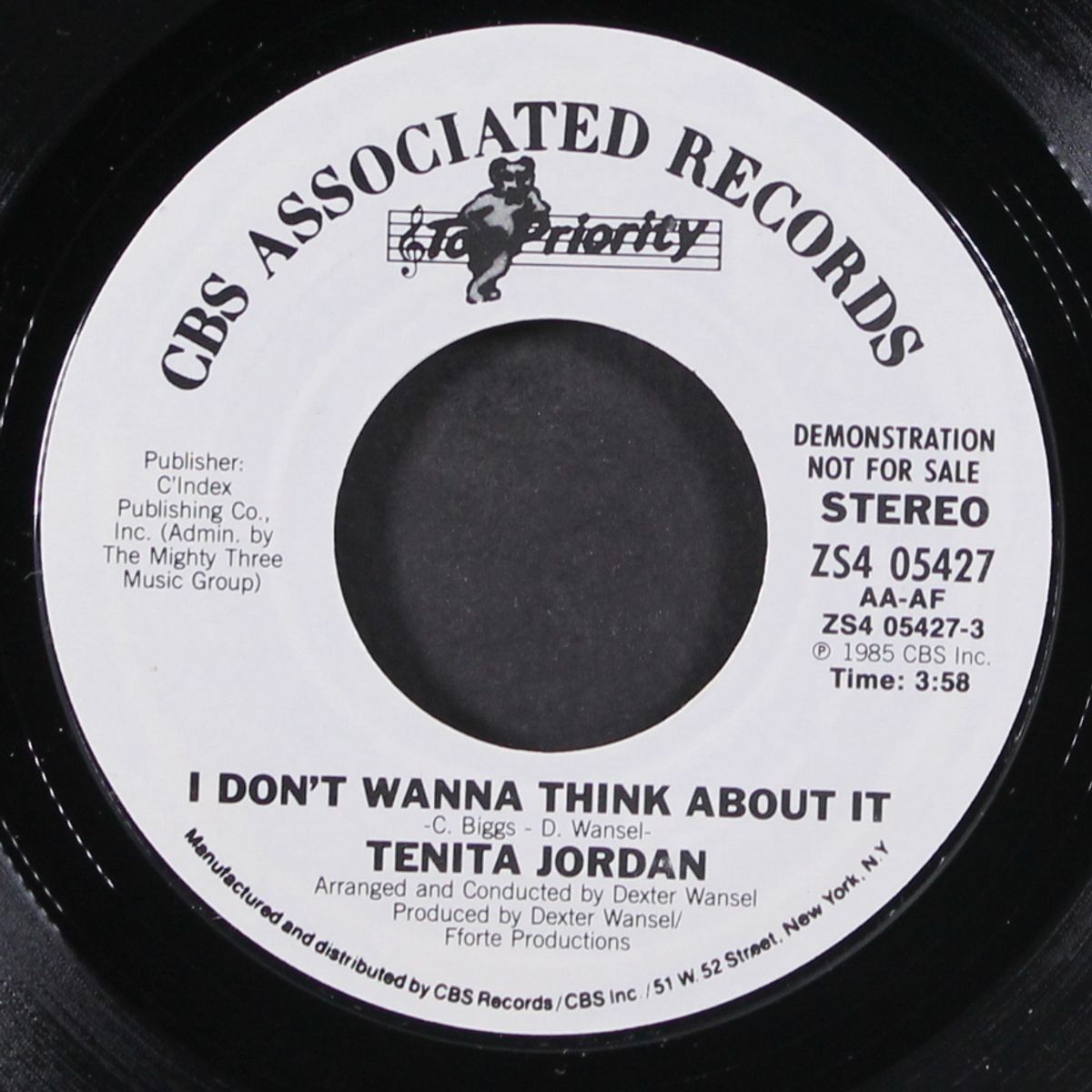 i don't wanna think about it / same by TENITA JORDAN