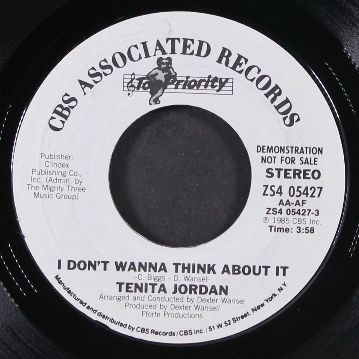 i don't wanna think about it / same by TENITA JORDAN
