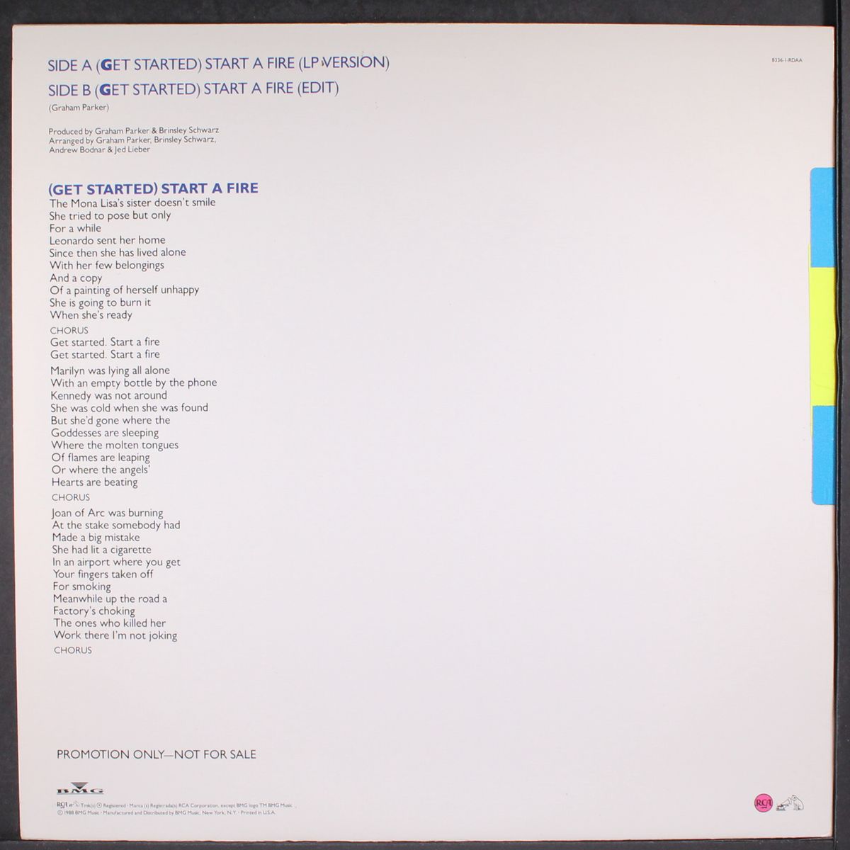 (get started) start a fire / edit by GRAHAM PARKER
