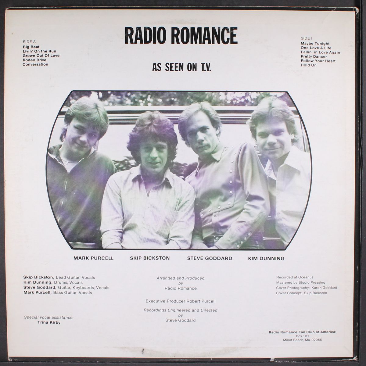 as seen on t.v. by RADIO ROMANCE