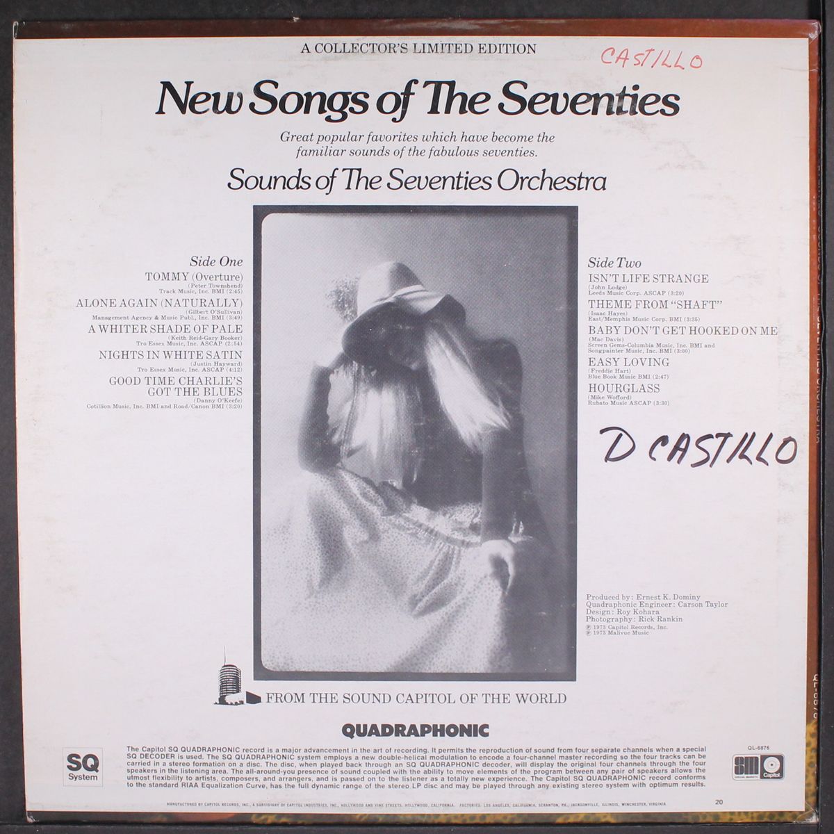 new songs of the seventies by SOUNDS OF THE SEVENTIES ORCHESTRA