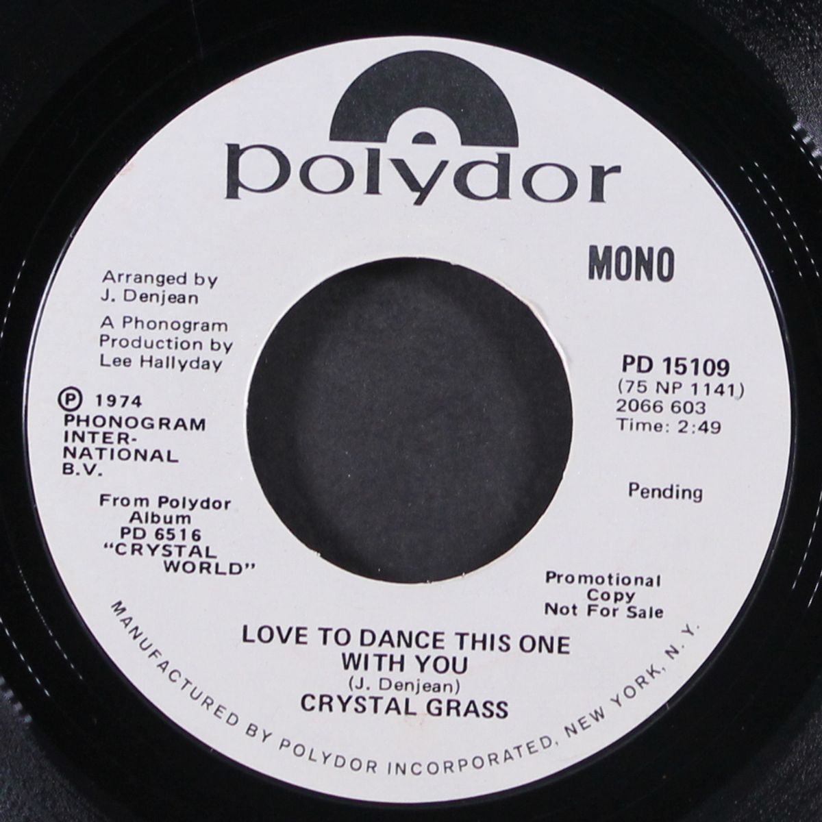 love to dance this one with you / mono by CRYSTAL GRASS