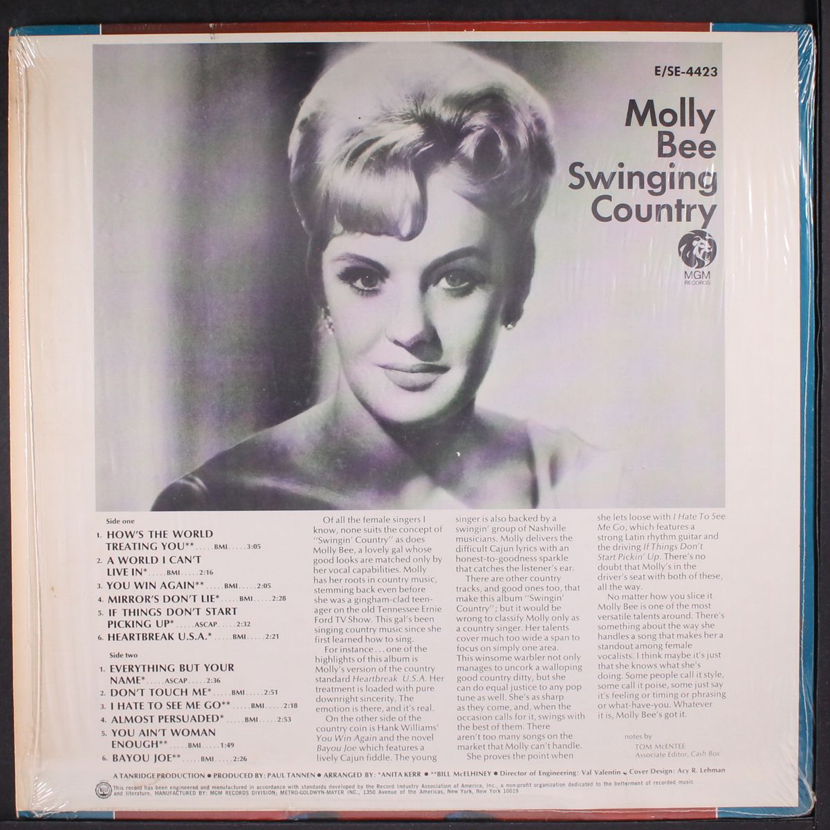 swingin' country by MOLLY BEE