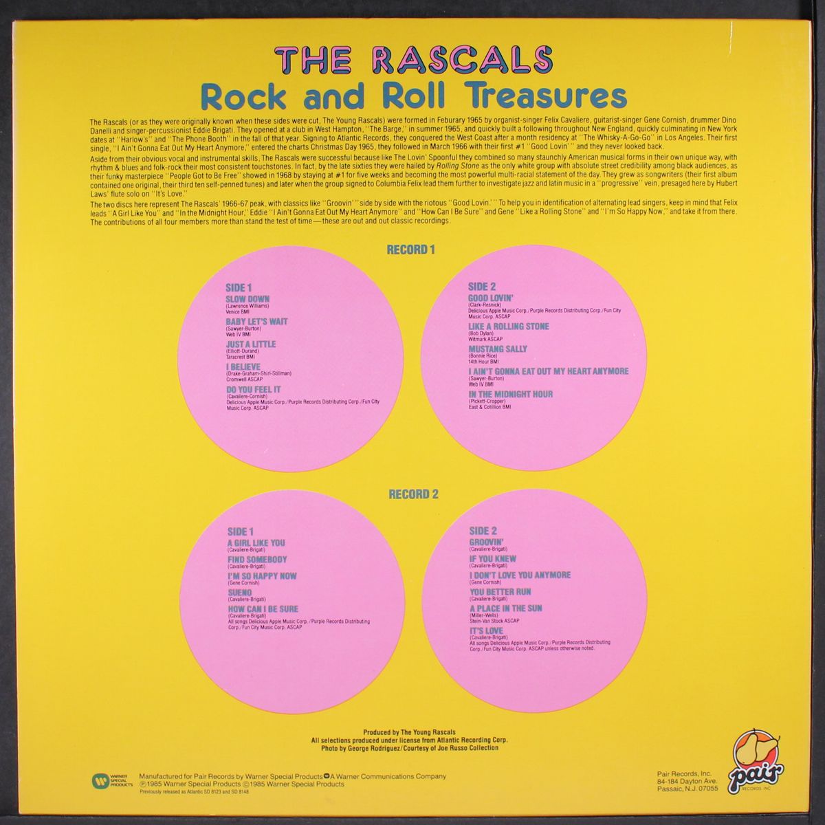 rock n roll treasures by RASCALS