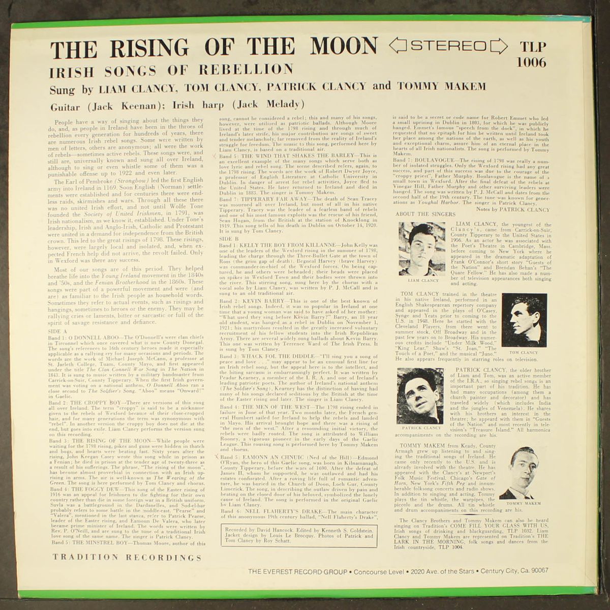 the rising of the moon by CLANCY BROTHERS & TOMMY MAKEM