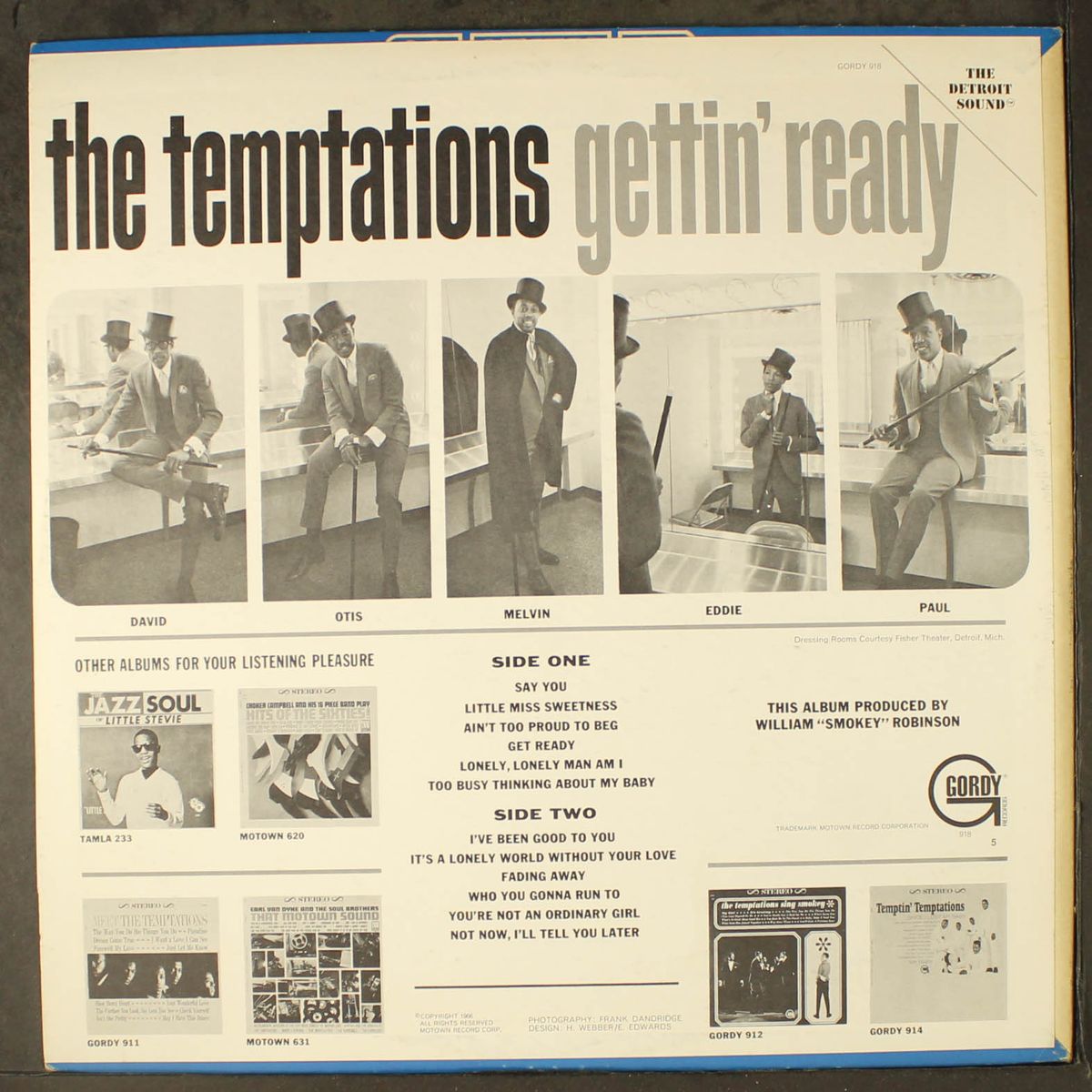 gettin' ready by TEMPTATIONS