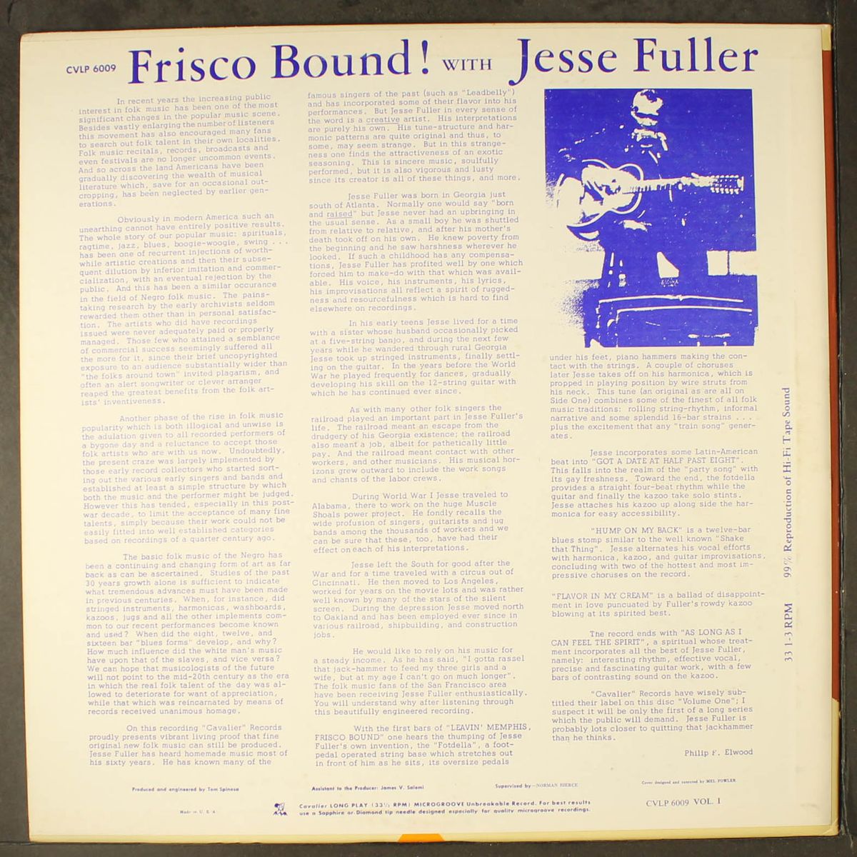 frisco bound! by JESSE FULLER