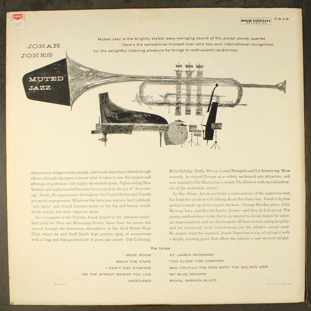 muted jazz by JONAH JONES