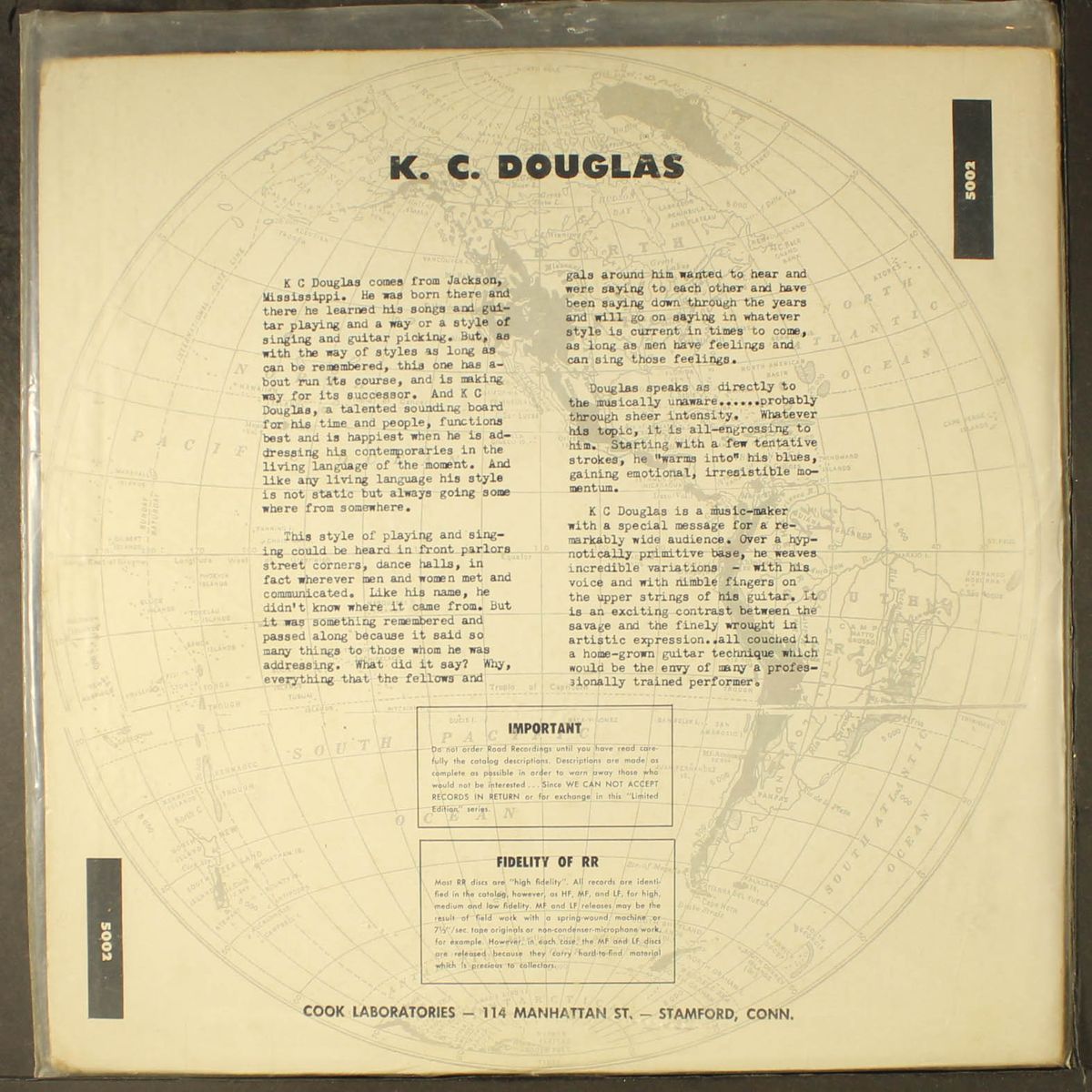 a dead beat guitar and the mississippi blues by K.C. DOUGLAS