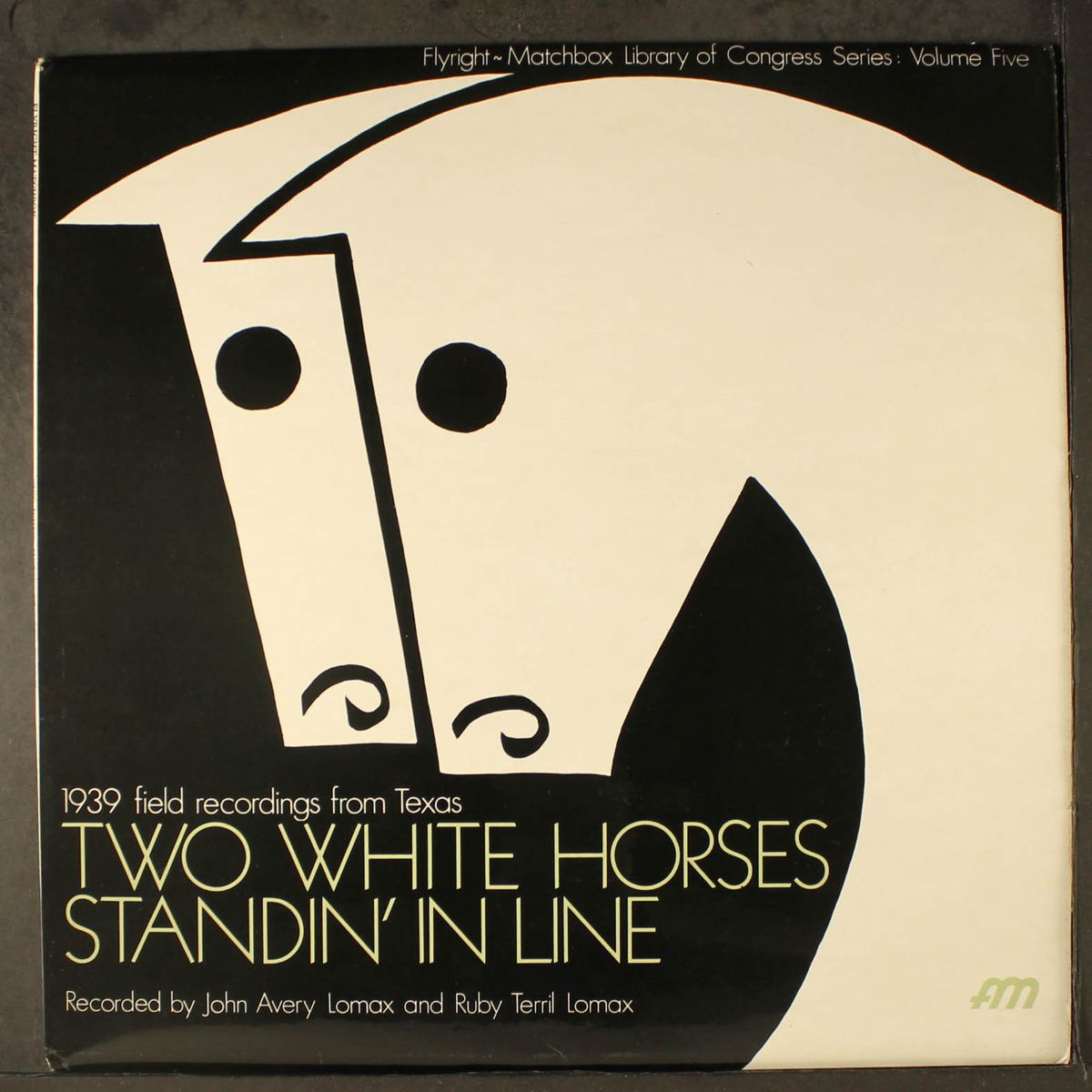 two white horses standin' in line, 1939 texas field recordings by VARIOUS