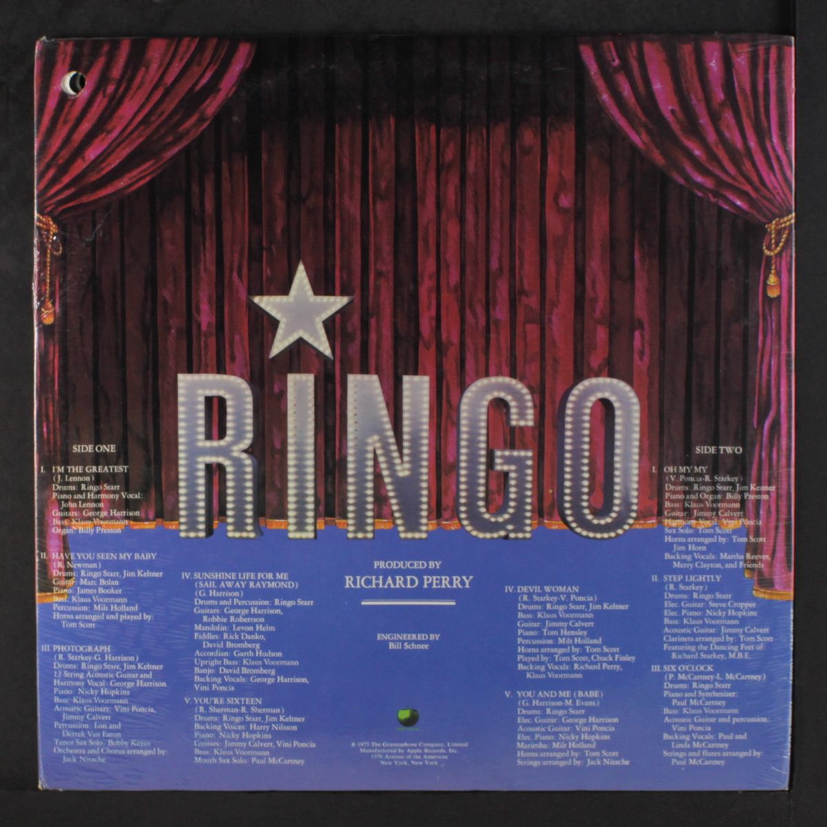 ringo by RINGO STARR
