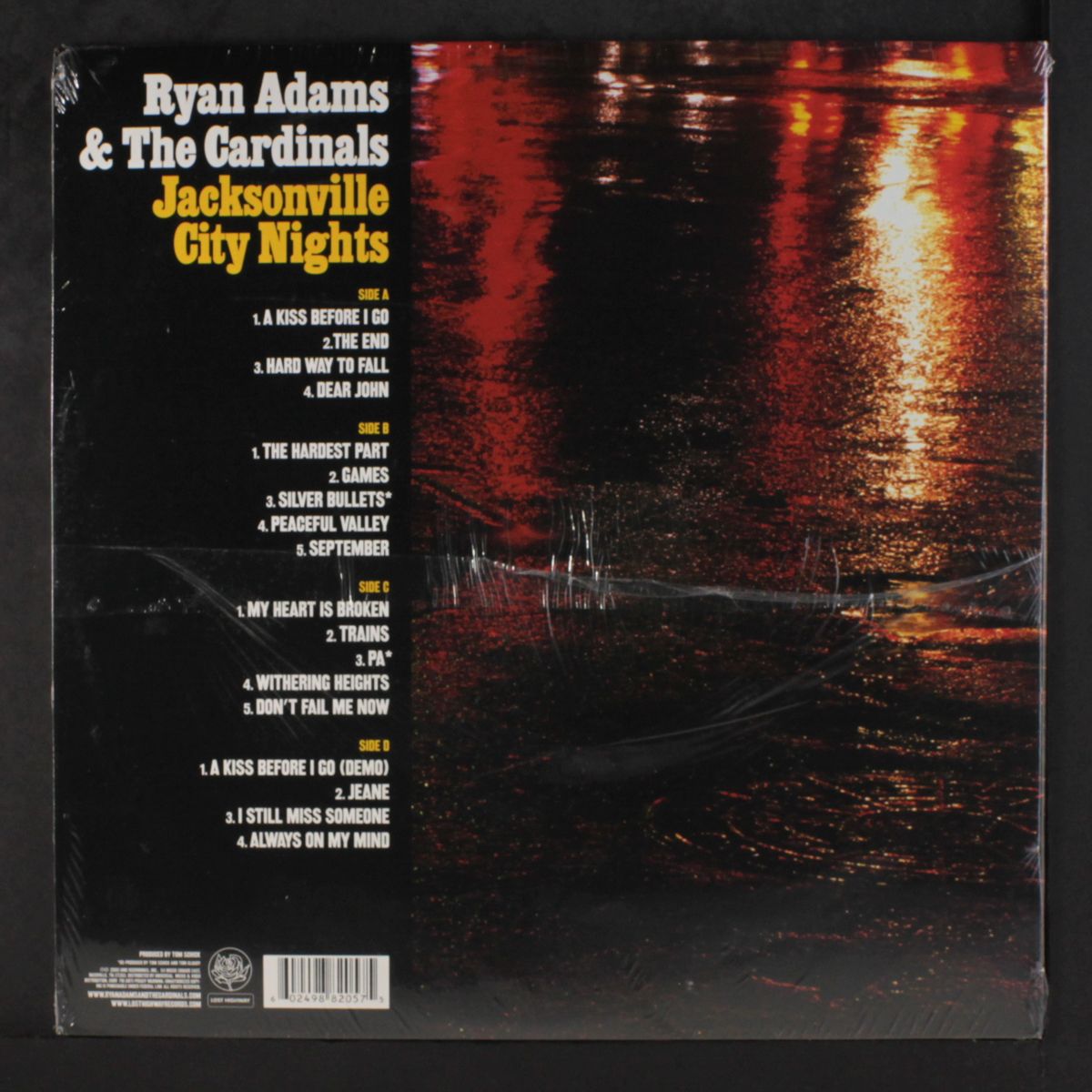 jacksonville city nights by RYAN ADAMS & CARDINALS