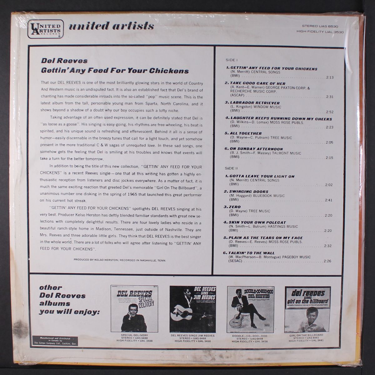gettin' any feed for your chickens? by DEL REEVES