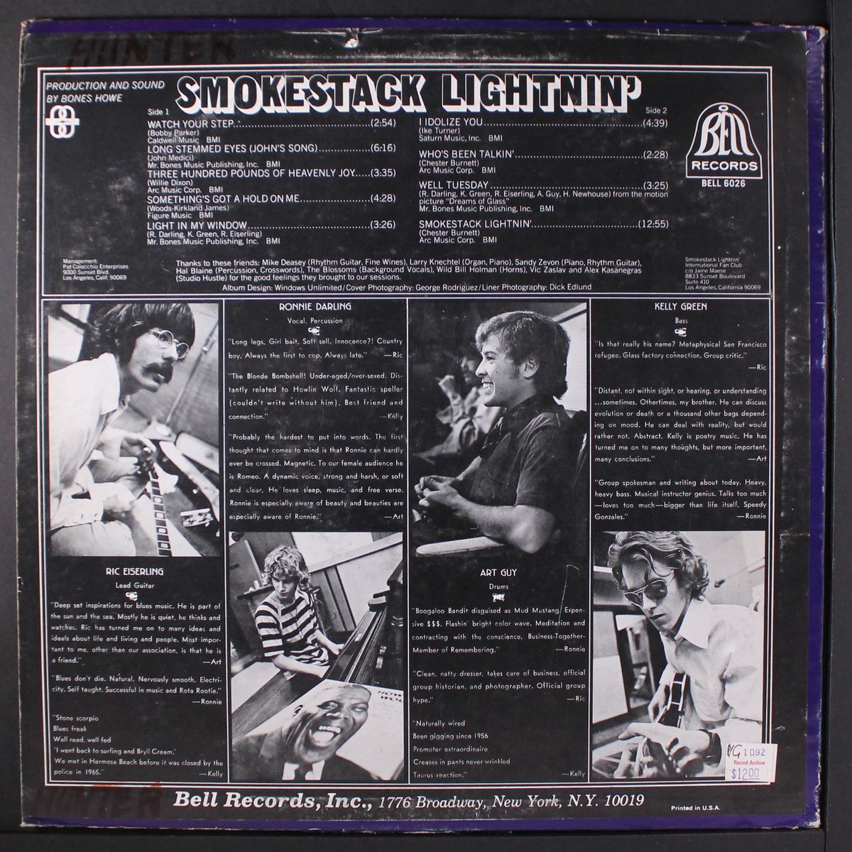 off the wall by SMOKESTACK LIGHTNIN'