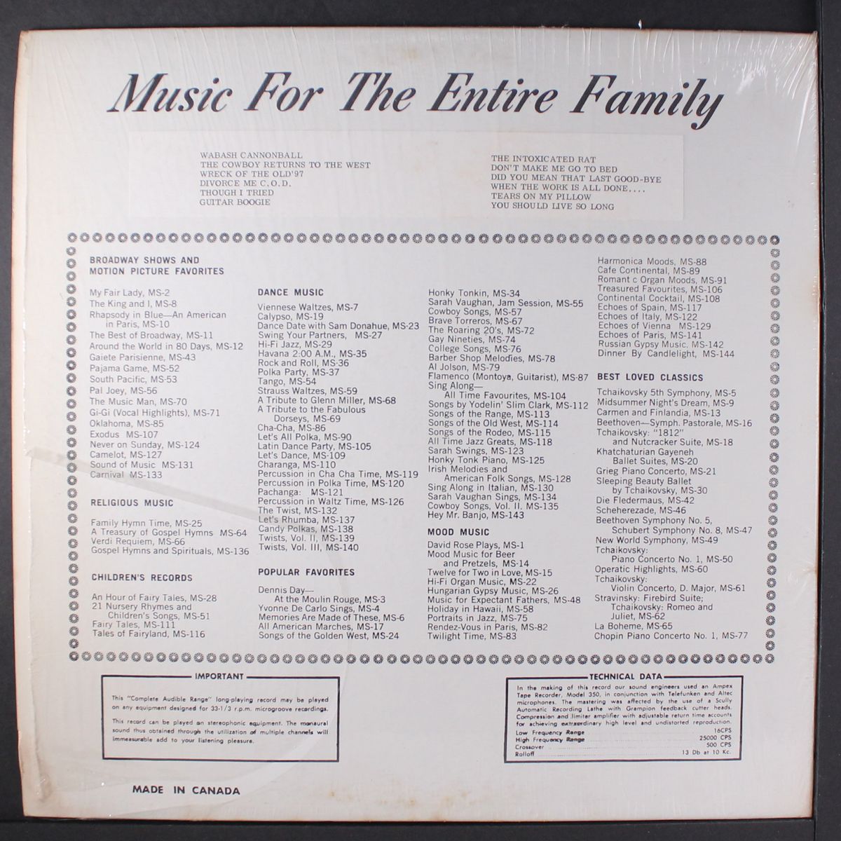 authentic golden country & western sounds by JIMMY DALE & TRAILSMEN